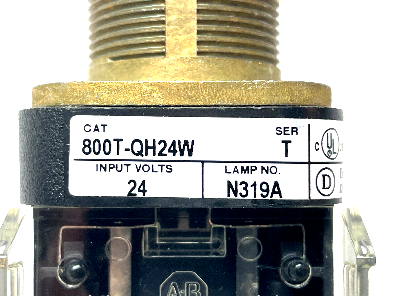 Allen Bradley 800T-QH24W Ser. T Pilot Light - New – Open box - Maverick Industrial Sales