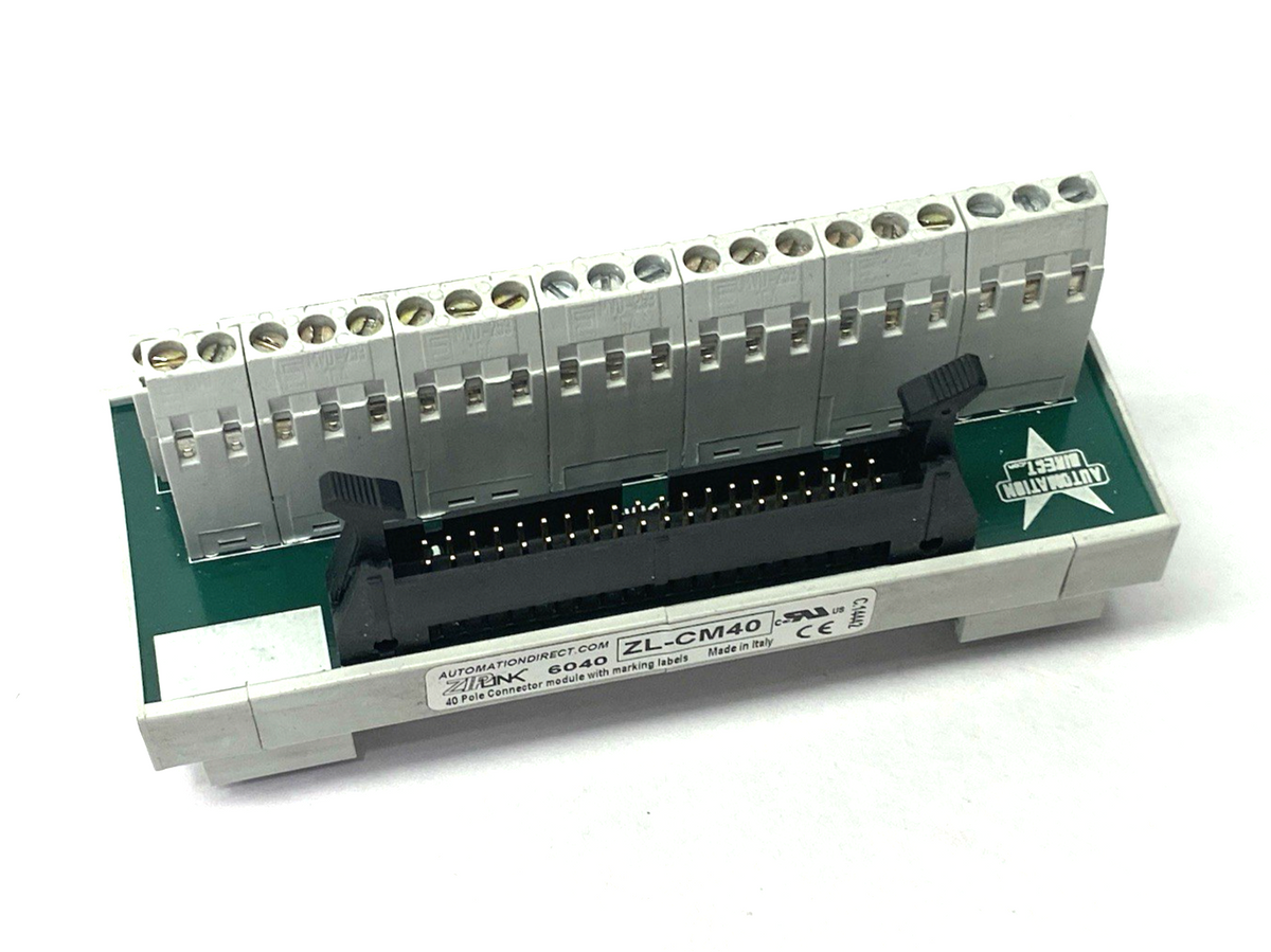 Automation Direct ZL-CM40 ZIPLink Connection Module 40-Pole - Maverick Industrial Sales