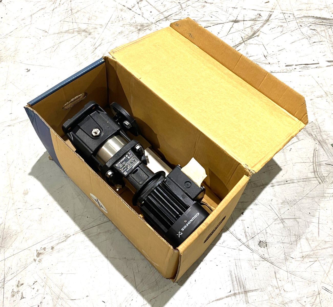 Grundfos CR3-5 A-FGJ-A-E-HQQE Multistage Vertical Vacuum Pump 3-Ph 97772362 - Maverick Industrial Sales