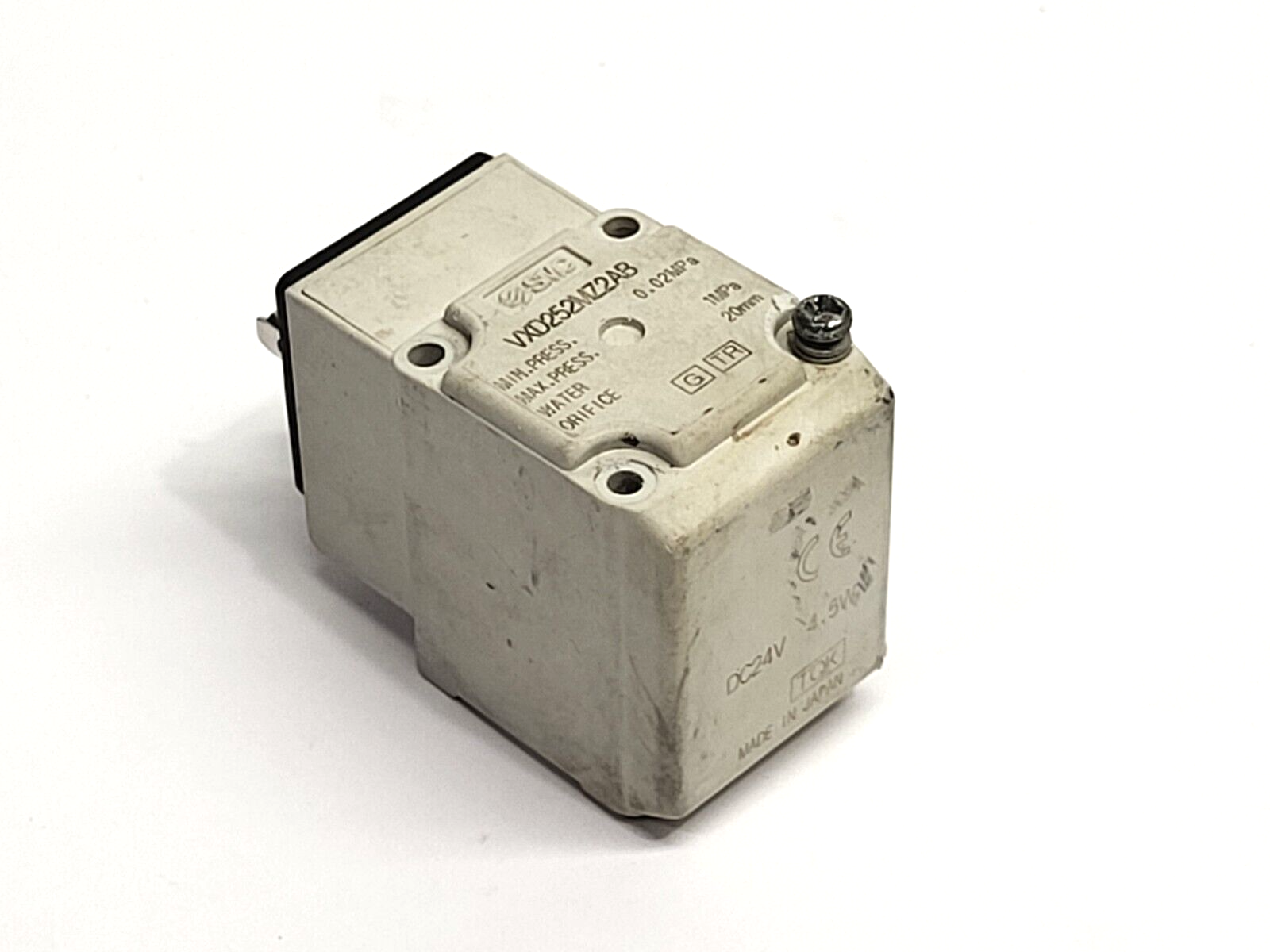 SMC VXD25MZ2AB Solenoid Coil - For parts or not working - Maverick Industrial Sales
