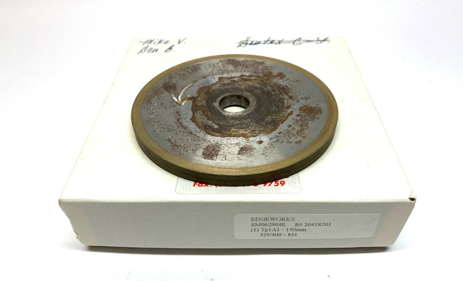 Edgeworks SM062904E Grinding Wheel Tp1A1 150mm - Maverick Industrial Sales