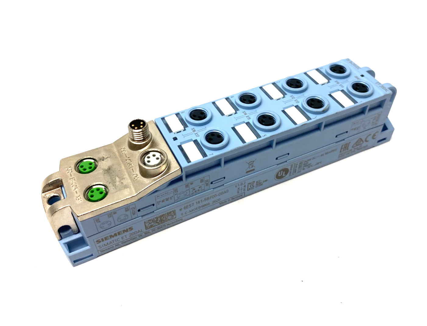 Siemens 6ES7 141-5BF00-0BA0 Simatic ET 200AL Digital Input Module 8x 24VDC - Maverick Industrial Sales