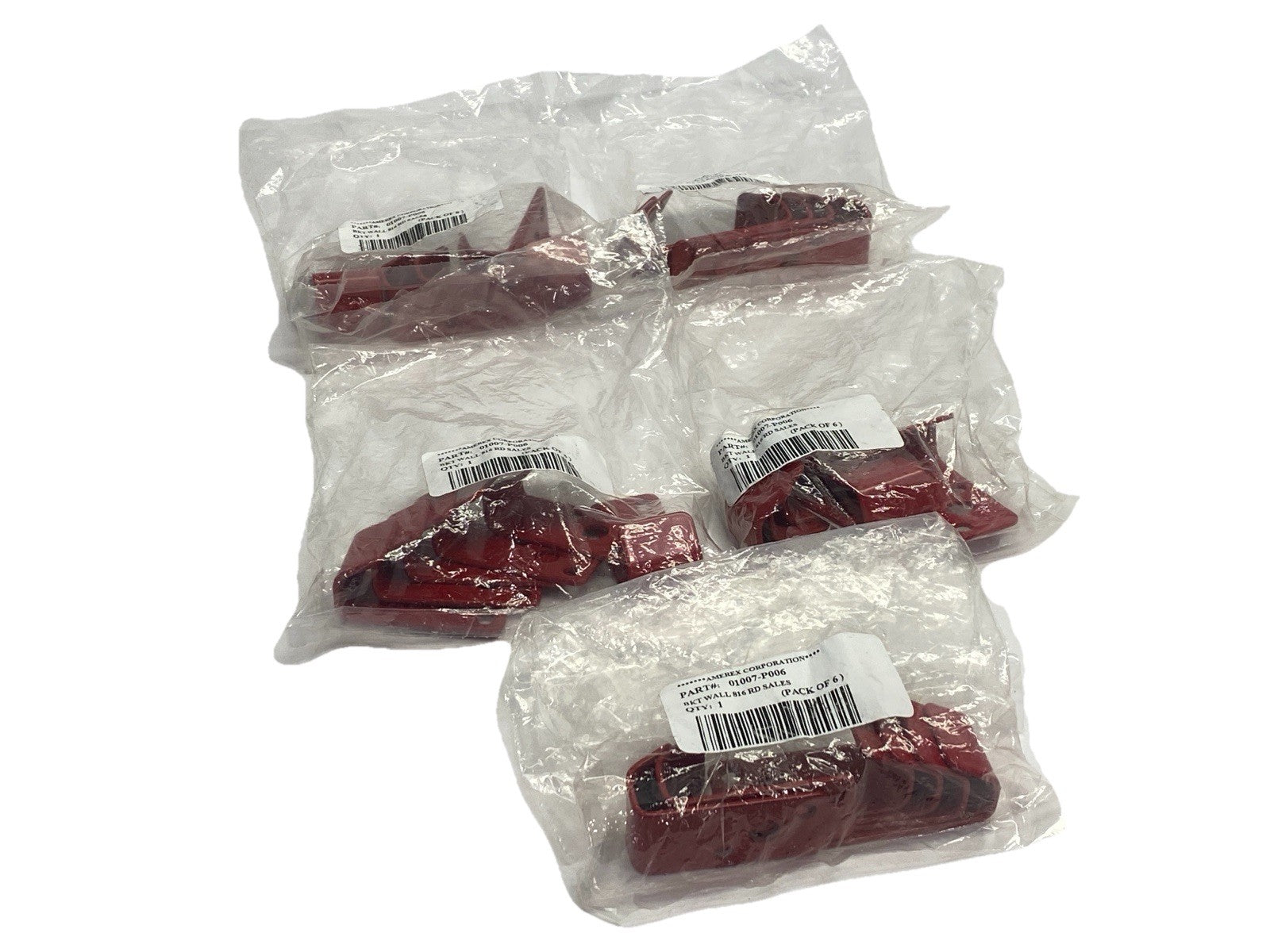 Amerex Corporation 01007-P006 Fire Extinguisher Wall Hanger Bracket 6x LOT OF 5 - Maverick Industrial Sales