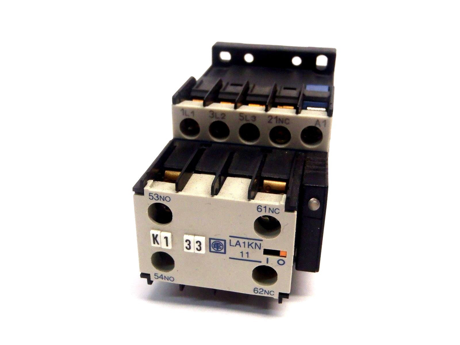 Telemecanique LC1K0601 Contactor w/ LA4K1U Suppressor Module/LA1KN11 Aux Contact - Maverick Industrial Sales