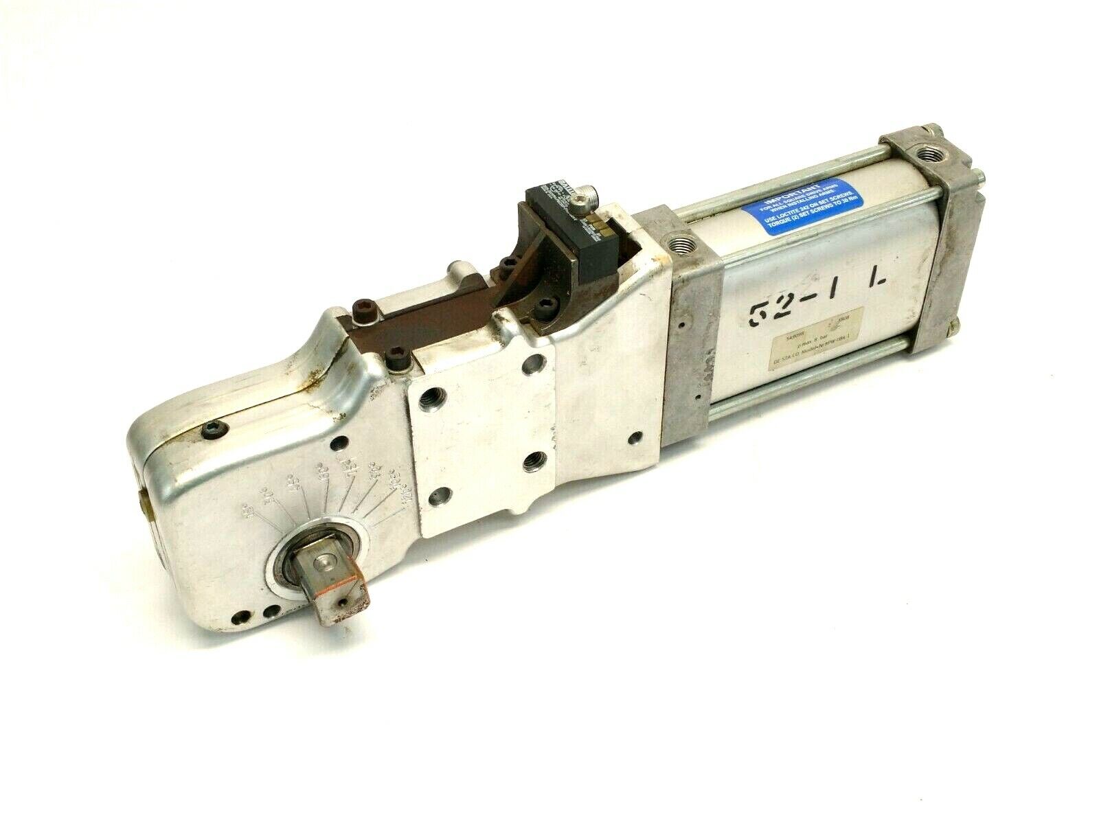 Destaco 8PW-084-1 Heavy-Duty Pneumatic Power Clamp 549098 X808 w/ Balluff Sensor - Maverick Industrial Sales