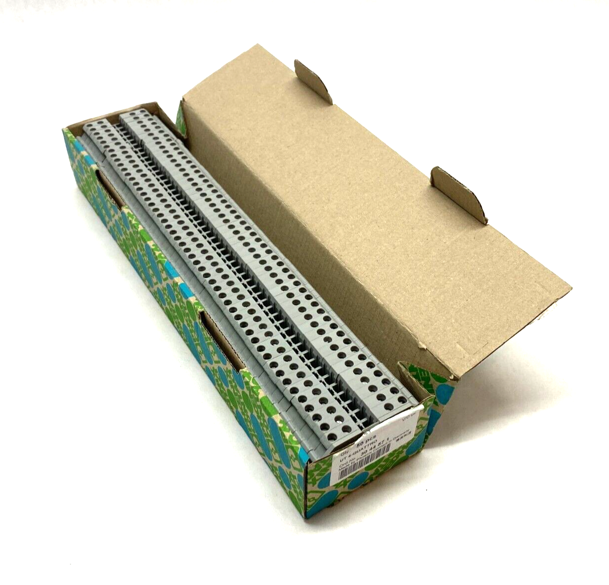 Phoenix Contact UT 4-QUATTRO Feed-Through Terminal Block 3044571 BOX OF 50 - Maverick Industrial Sales