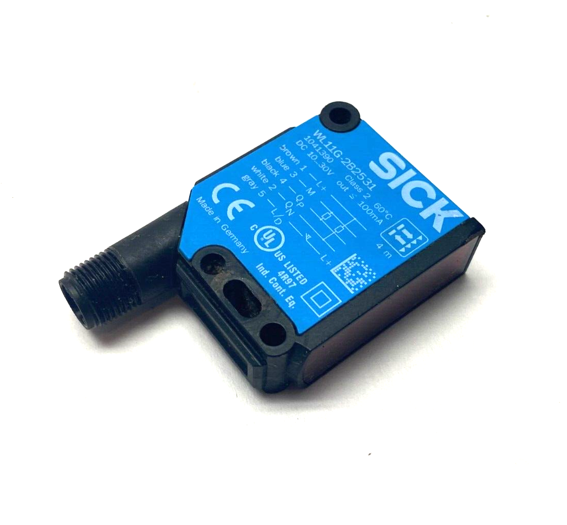 Sick WL11G-2B2531 Retro-Reflective Photoelectric Sensor 1041390 - Used - Maverick Industrial Sales