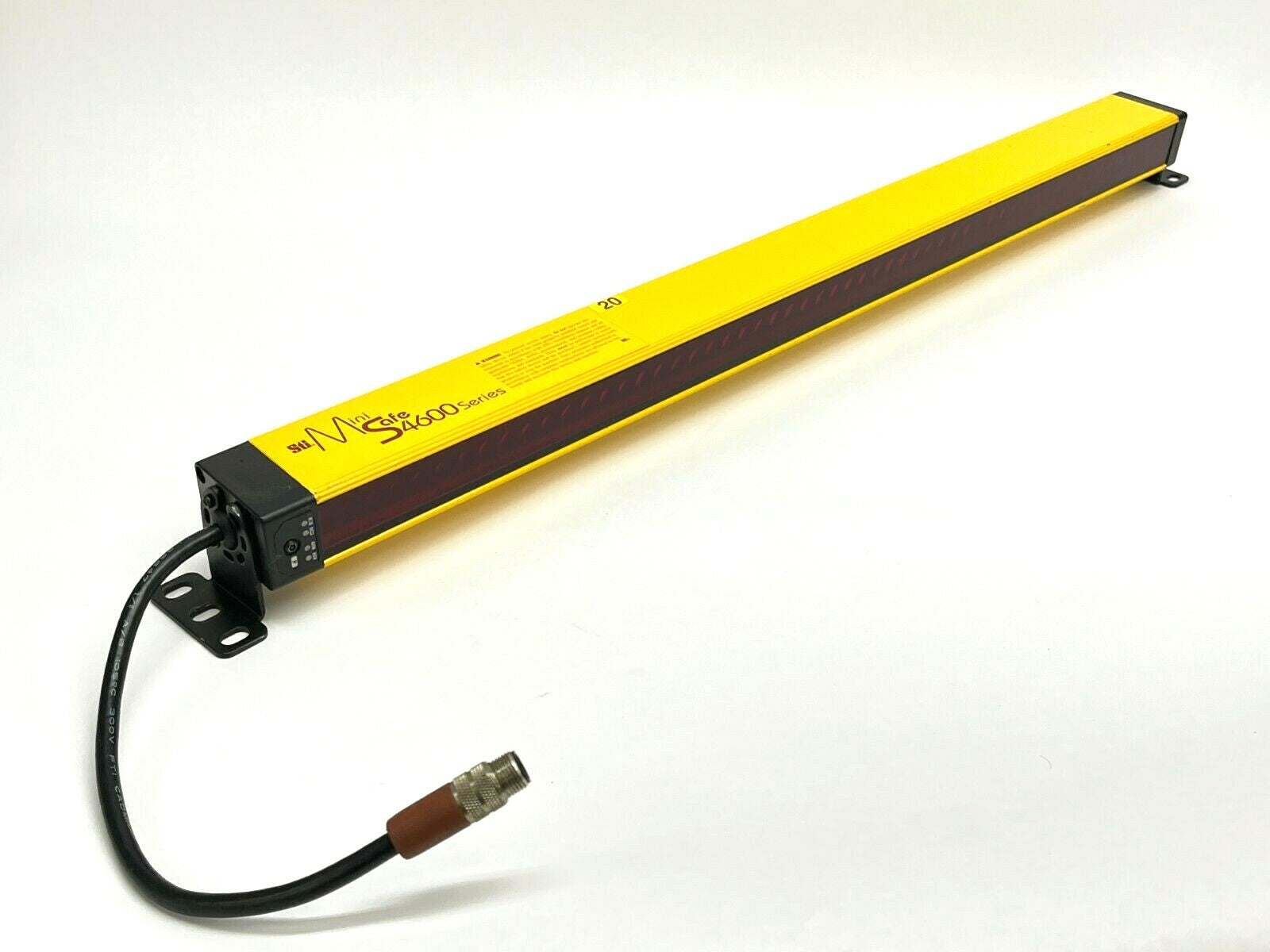 MS46SR-20-610-Q1-R-NC-FP | Omron STI Safety Light Curtain Receiver Mini Safe 4600- For parts or not working - Maverick Industrial Sales