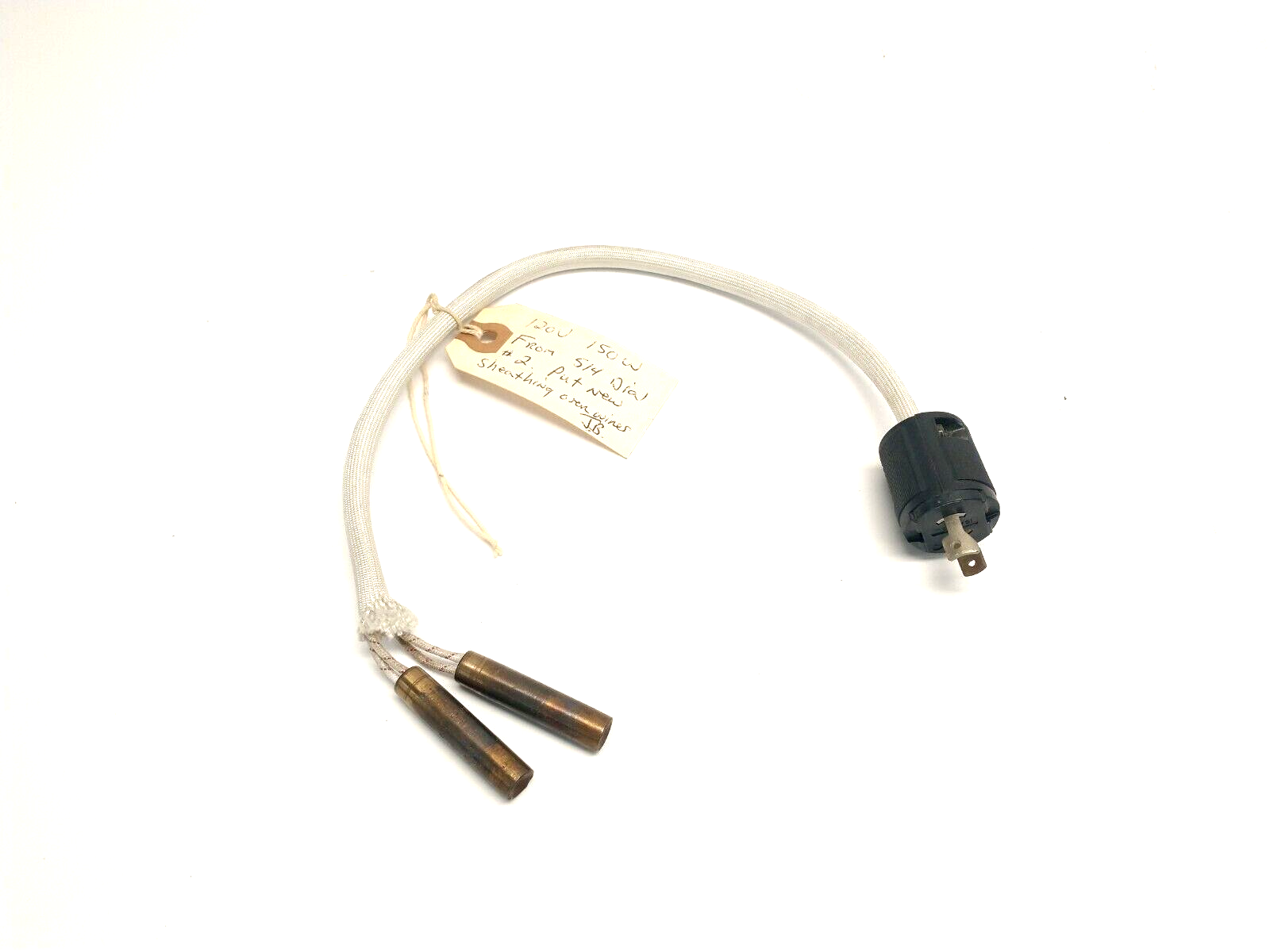 Epoch F1J12F Cartridge Heater 3/8" x 1-3/4" Long 120V 150W w/ Plug LOT OF 2 - Maverick Industrial Sales