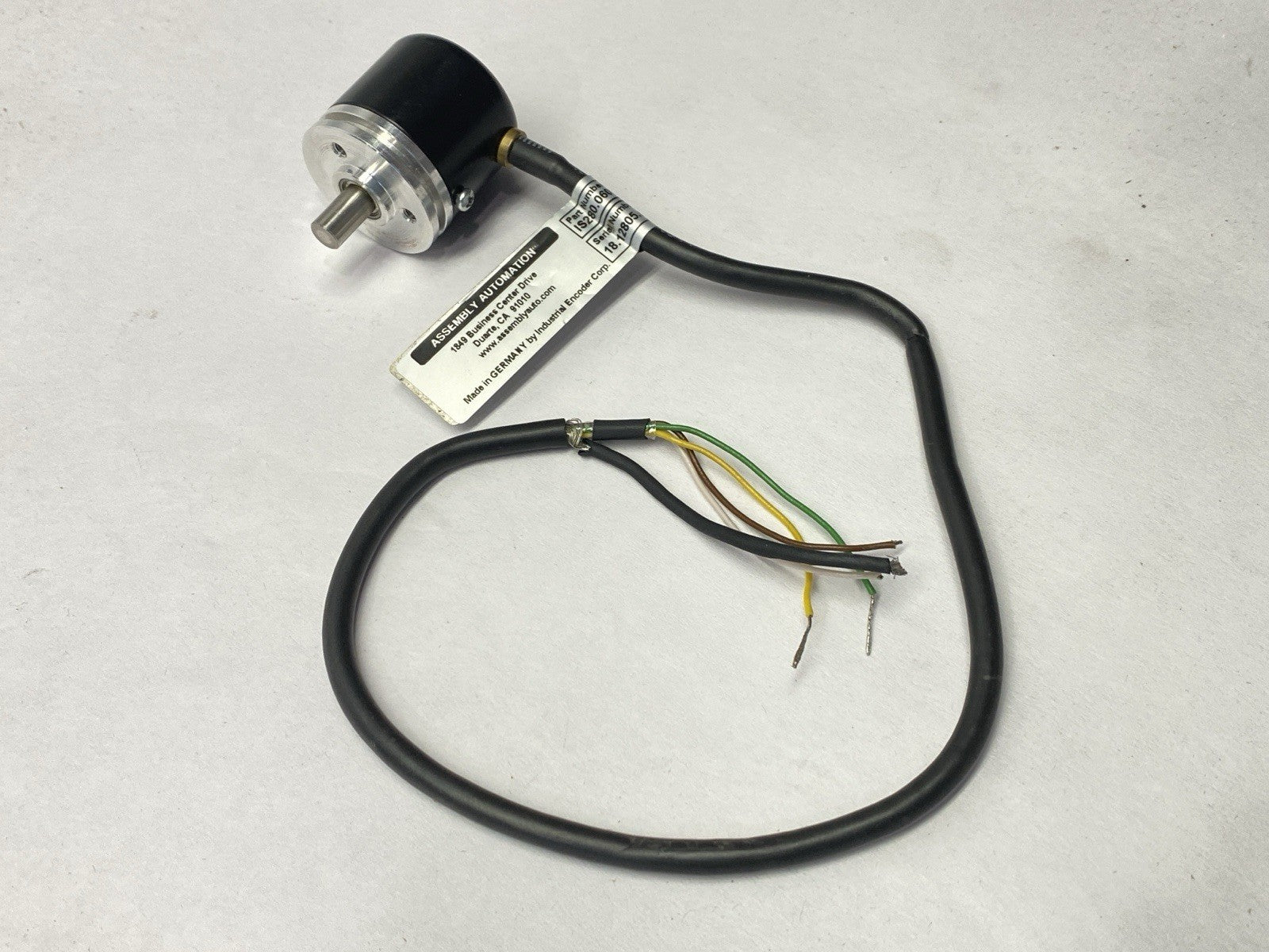 Assembly Automation 2002450 Industrial Rotary Encoder IS280.0601R33.00512.S175 - For parts or not working - Maverick Industrial Sales