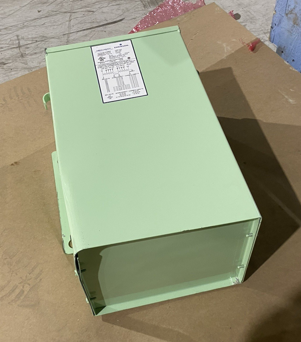 Emerson Sola HD HS5F10AS Encapsulated Transformer 10KVA 240X480-120/240 DENTED - Maverick Industrial Sales