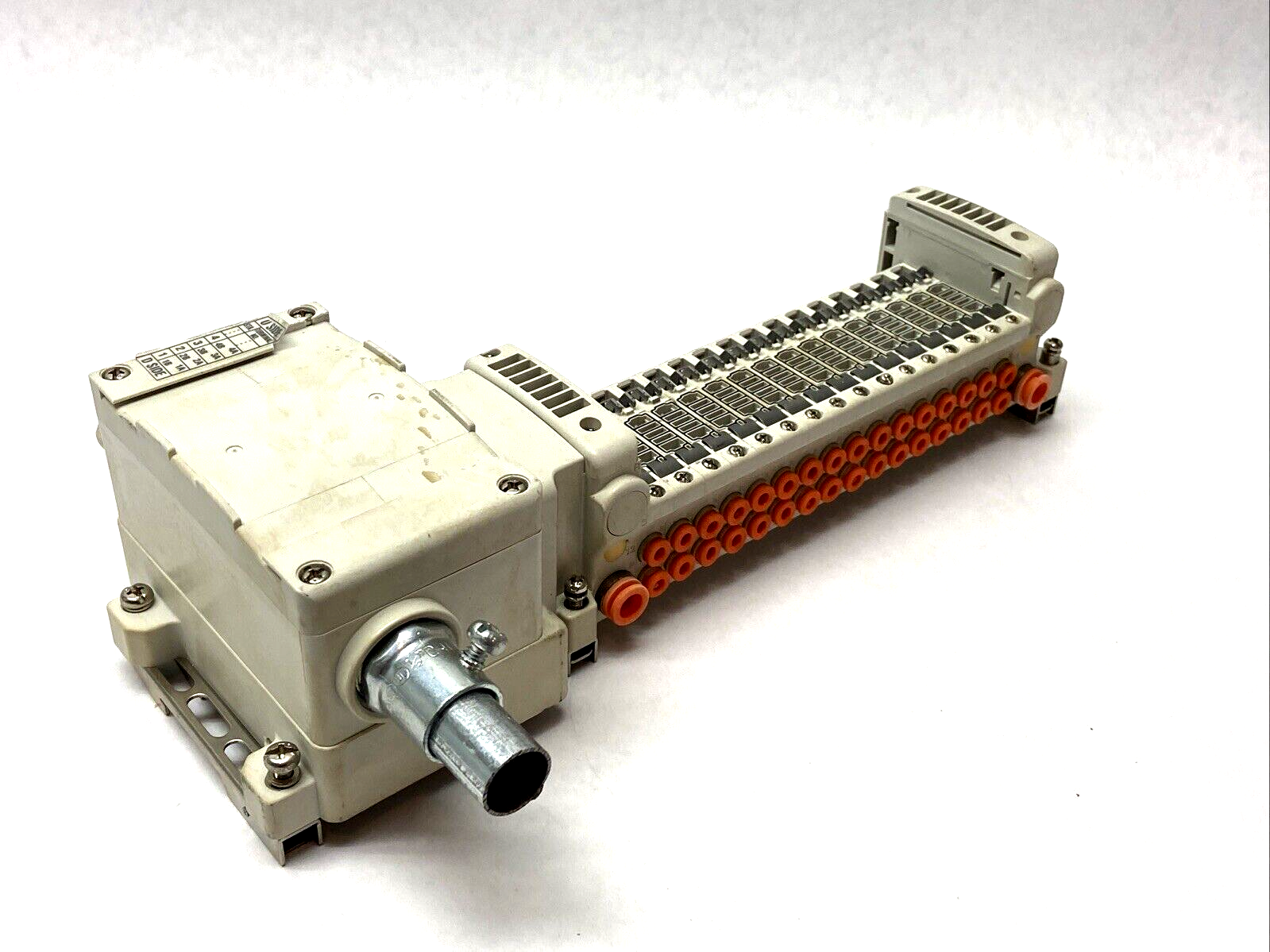 SMC Terminal Block Manifold Assembly - Used - Maverick Industrial Sales