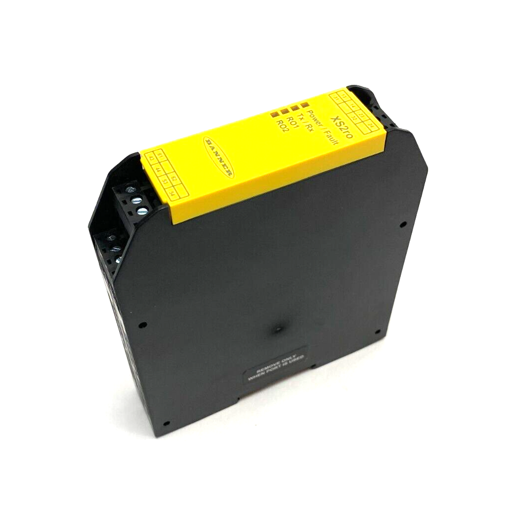 Banner XS2RO Expandable Safety Controller, Dual Relay Output Module, 85075 - Maverick Industrial Sales