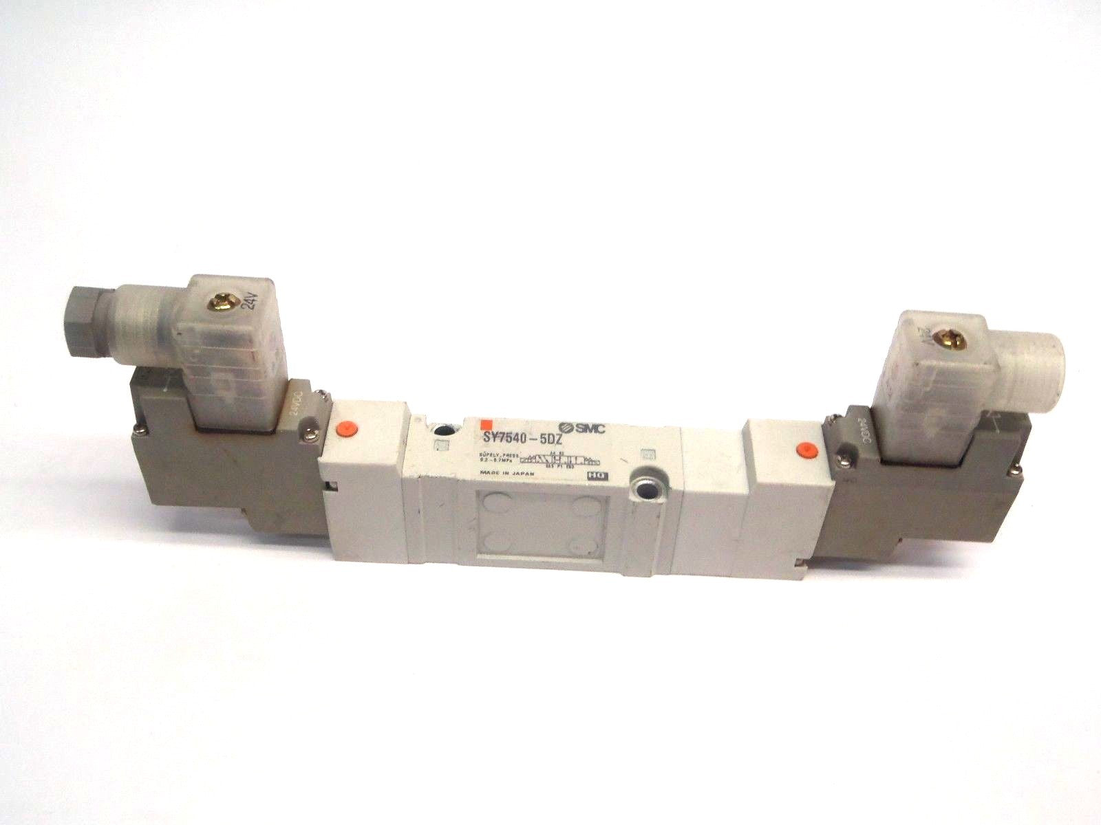 SMC SY7540-5DZ HQ Solenoid Valve Supply Pressure 0.2-0.7MPa 24V - Used - Maverick Industrial Sales