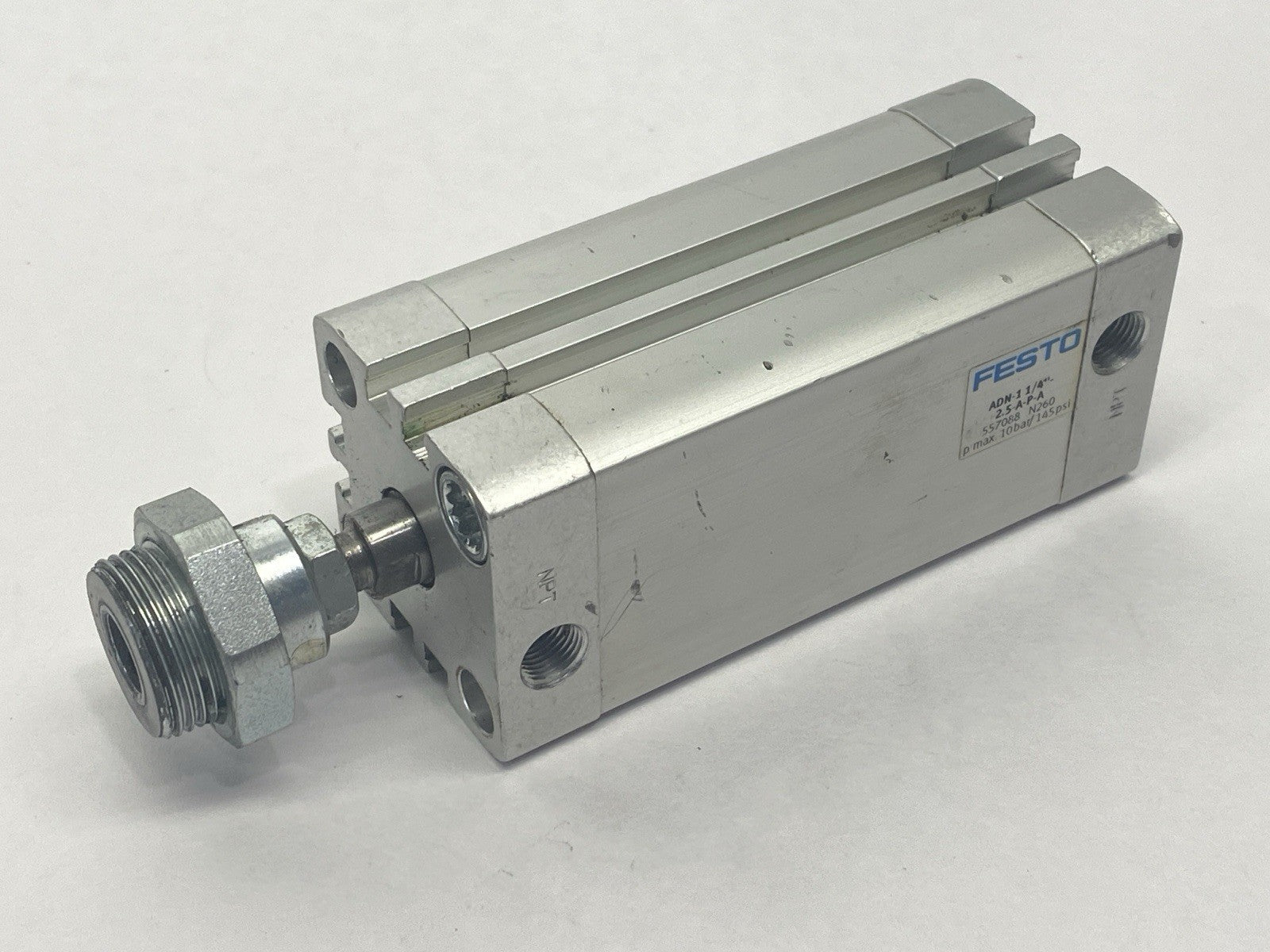 Festo ADN-1 1/4"-2.5-A-P-A Pneumatic Cylinder 1-1/4" Bore 2-1/2" Stroke 557088 - Maverick Industrial Sales