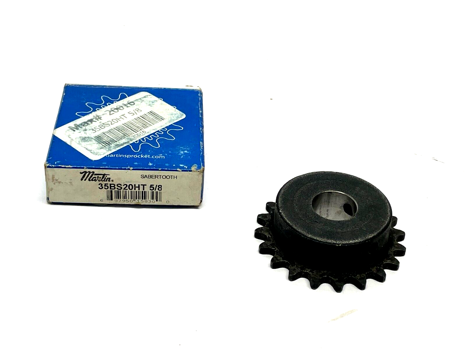35BS20HT 5/8 | Martin Sabertooth Chain Sprocket - New – Open box - Maverick Industrial Sales