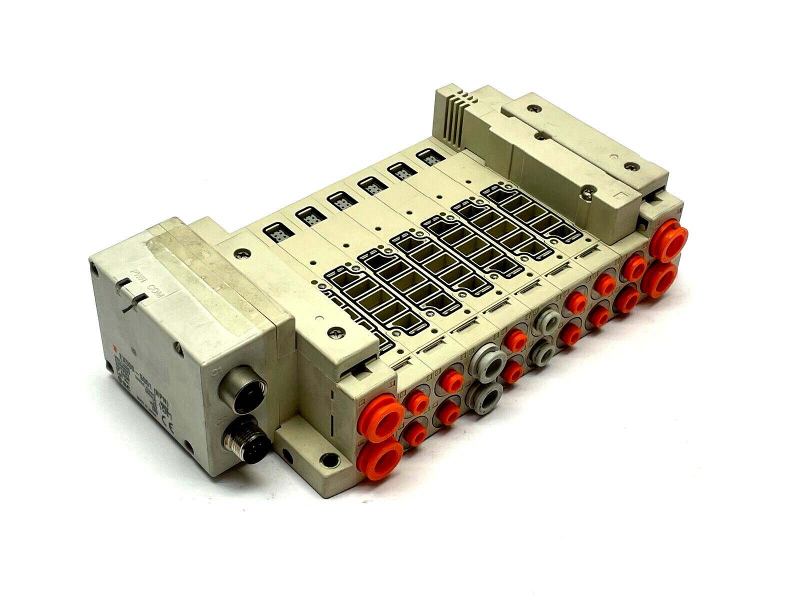 SS5V2-W10S0D-08B-N3 | SMC Plug-In Pneumatic Manifold - Used - Maverick Industrial Sales