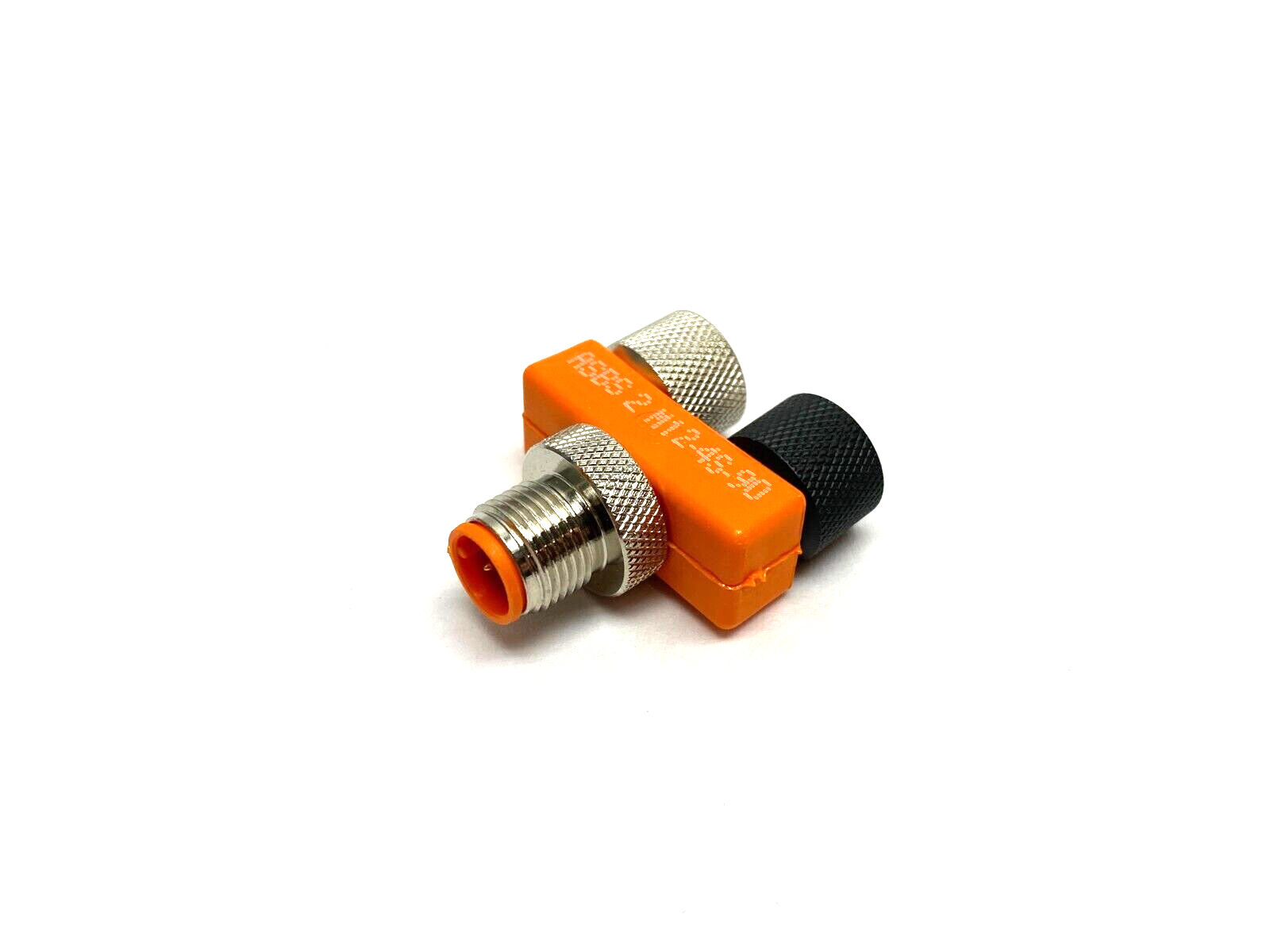 Lumberg Automation ASBS 2-M12-4S-90 M12 Male to Dual M12 Female Cable Splitter - Maverick Industrial Sales