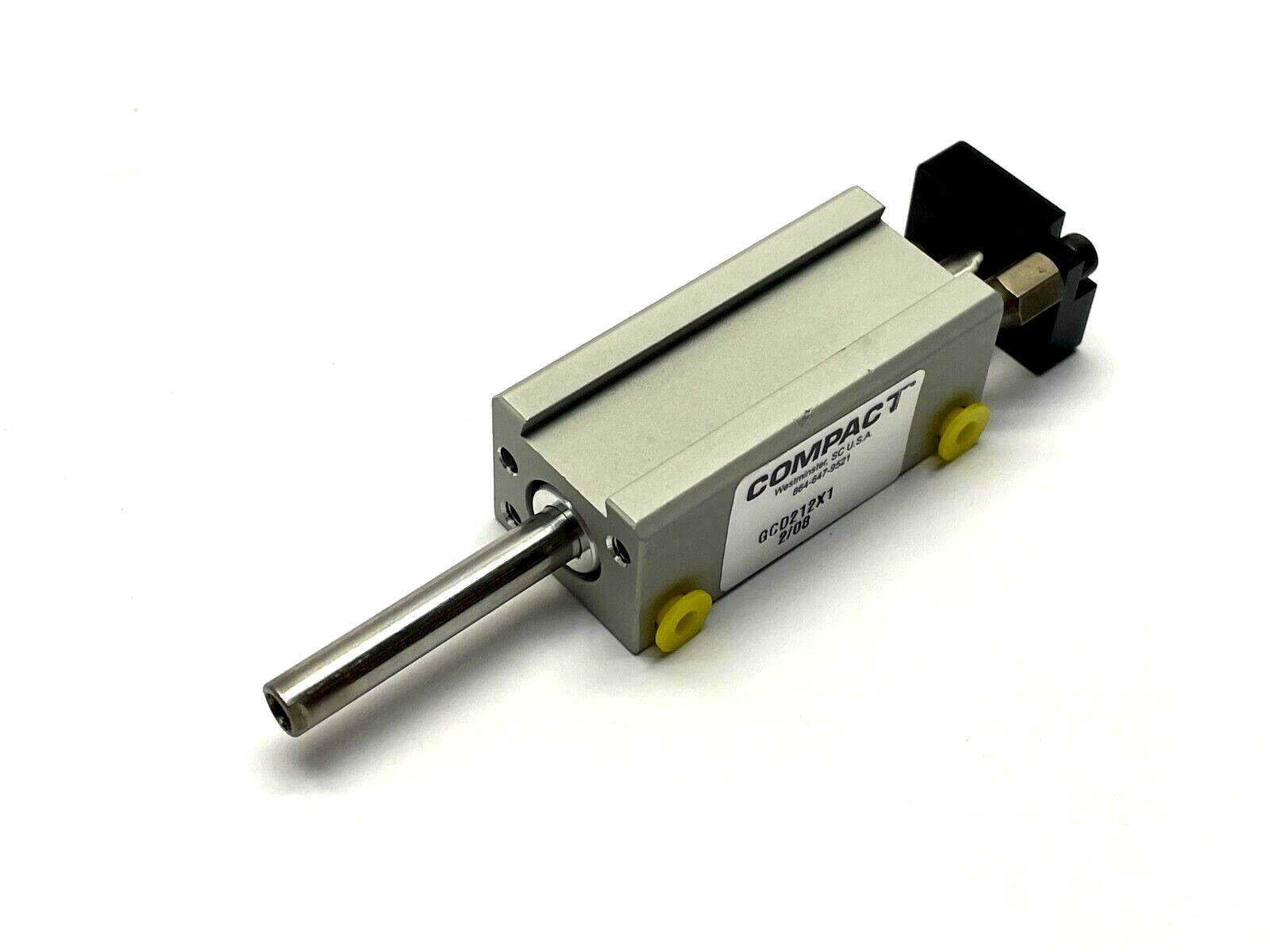 Compact GDC212X1 Pneumatic Cylinder - New – Open box - Maverick Industrial Sales