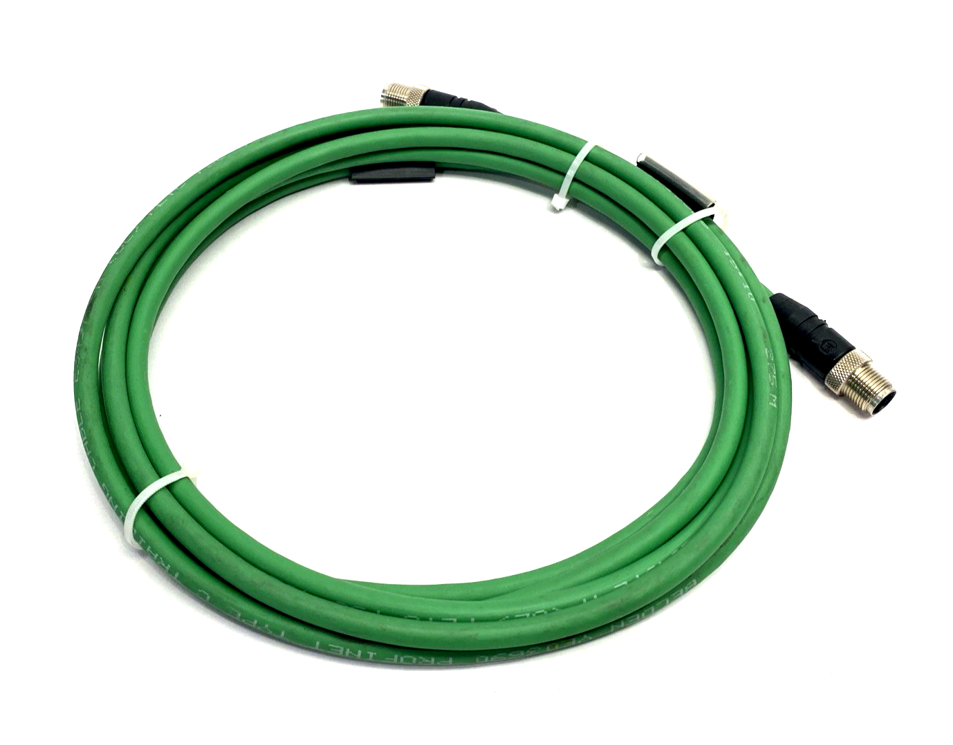 Lumberg 0985 S4742 100/3 M Profinet Double-Ended Cordset 4-Pin M12 Male 3m 4622 - Used - Maverick Industrial Sales