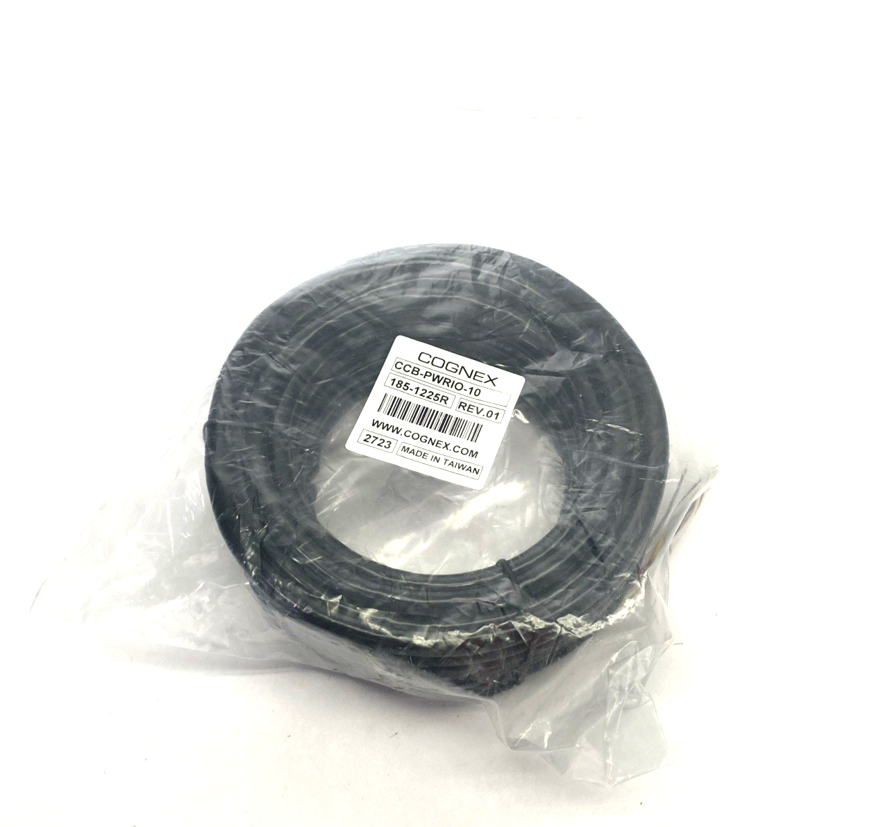 CCB-PWRIO-10 | Cognex Power and I/O Breakout Cable 10m 12-Pin Sgl-Ended 185-1225R- New - Maverick Industrial Sales