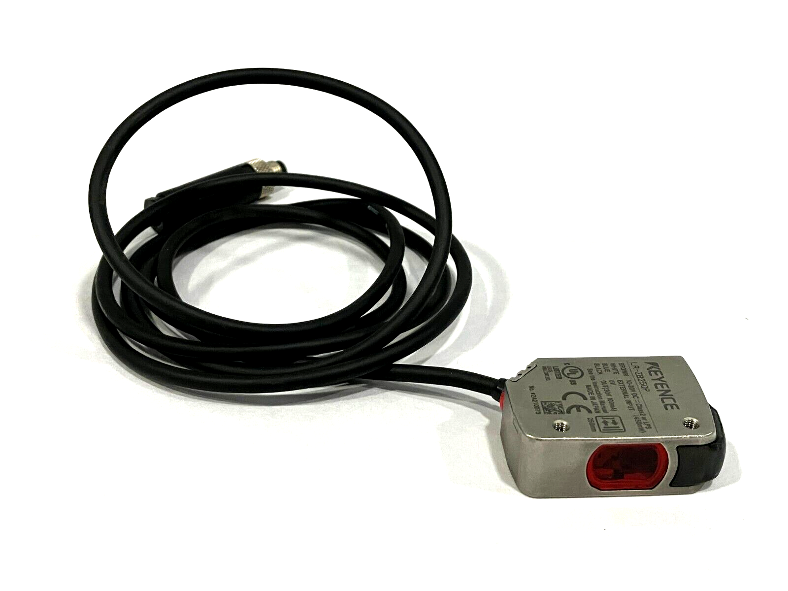 Keyence LR-ZB250P Self Contained Laser Sensor w/ Cable CMOS Rectangular - Maverick Industrial Sales