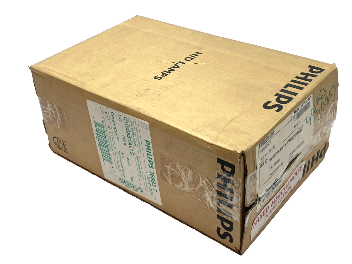 Philips C1000S52/ALTO High Pressure Sodium Lamp 1000W BOX OF 5 - Maverick Industrial Sales