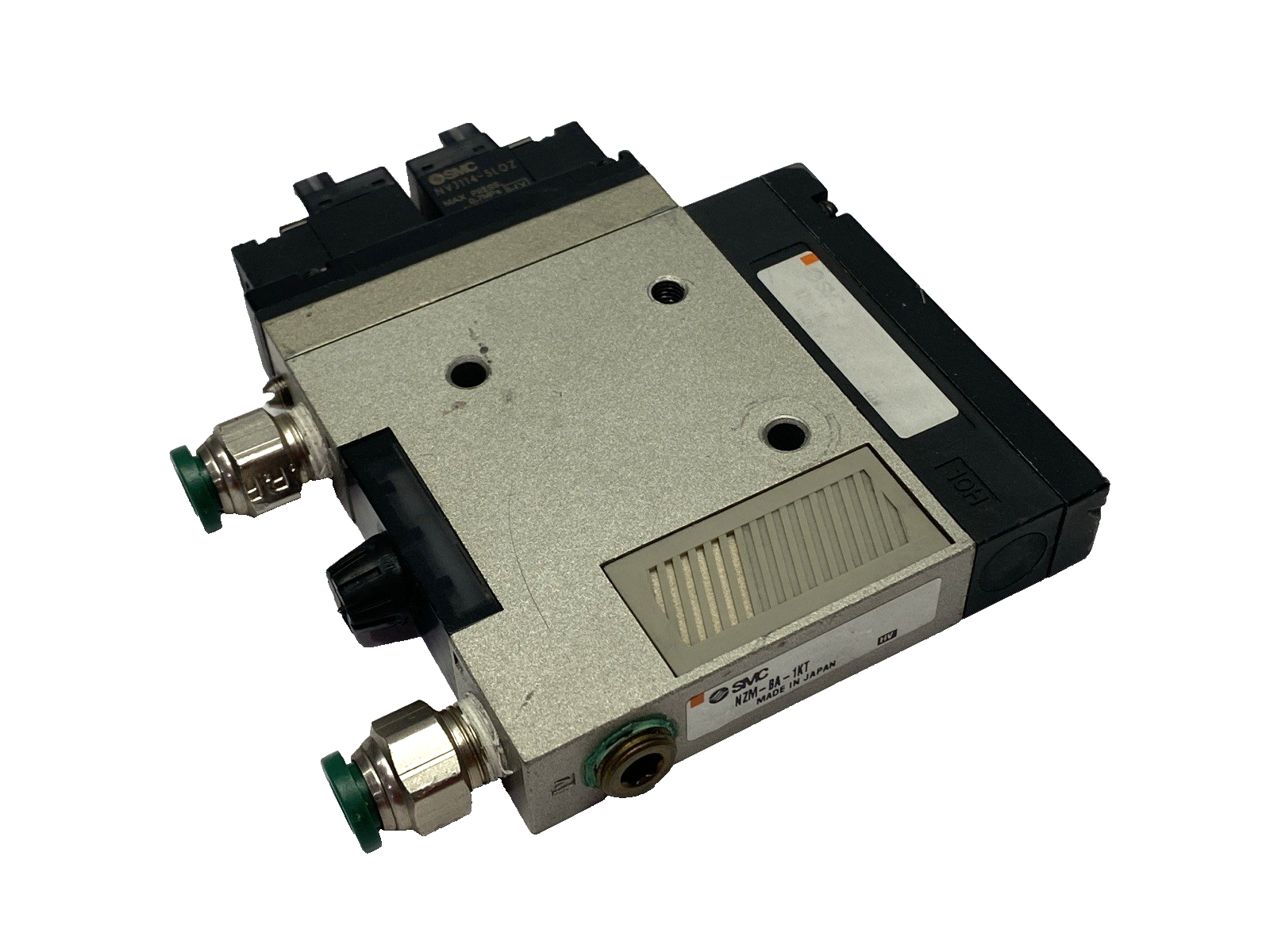 SMC NZM-BA-1KT NZM101H Vacuum Ejector 7 Bar 100PSI 24VDC NVJ114-5LOZ - Maverick Industrial Sales