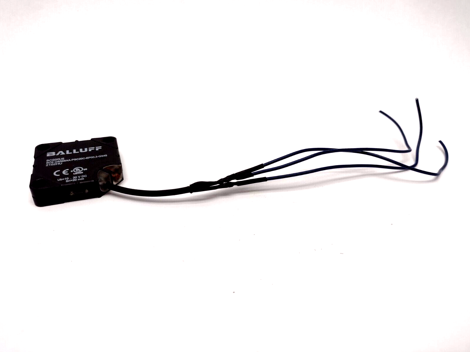 Balluff BCS Q40BBAA-PSC20C-EP00,3-GS49 2219HU Proximity Sensor BCS00U6 PNP-NO - Maverick Industrial Sales