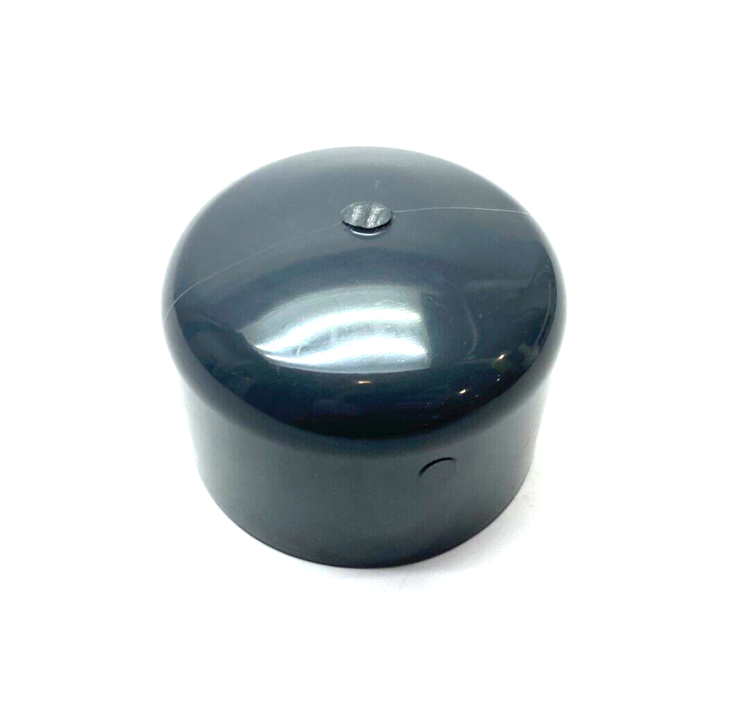 847-030 | Spears Round PVC Cap Socket Plug 3" SCH80 Gray - New – Open box - Maverick Industrial Sales