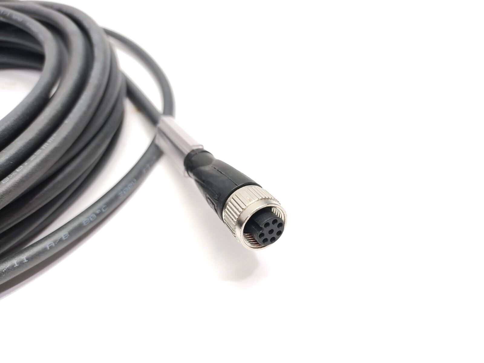 Pepperl+Fuchs V19-G-BK10M-PUR-U Female Cordset M12 8-Pin 10m 456505 - New – Open box - Maverick Industrial Sales