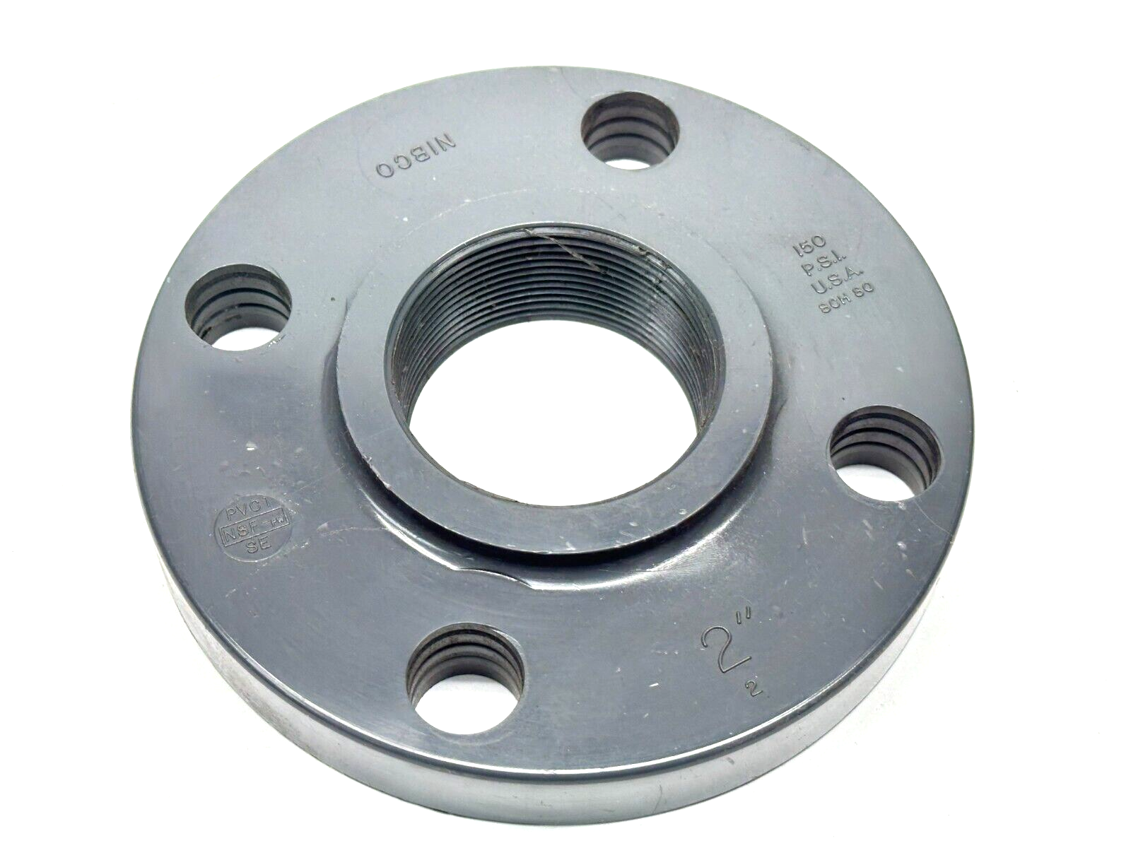 4551-H-3, CA24150 | Nibco 4551-H-3 2" Thread Flange PVC Schedule 80 CA24150 - New – Open box - Maverick Industrial Sales