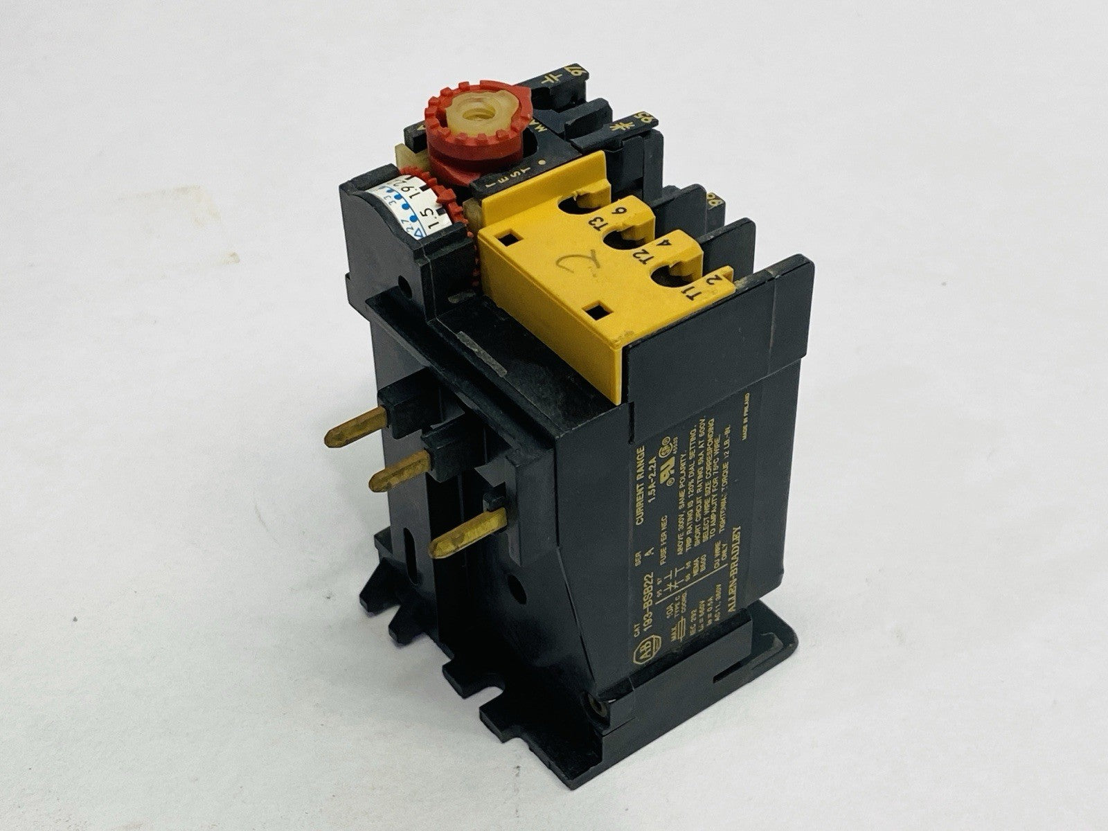 Allen Bradley 193-BSB22 Ser A Overload Relay 1.5A-2.2A - Maverick Industrial Sales
