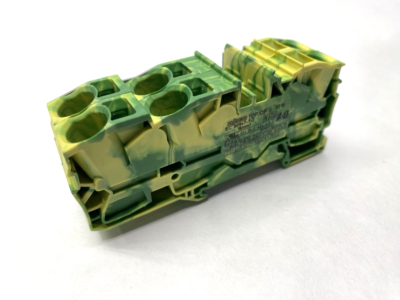 2016-1307 | Wago Topjobs Ground Terminal Block LOT OF 2 - Used - Maverick Industrial Sales