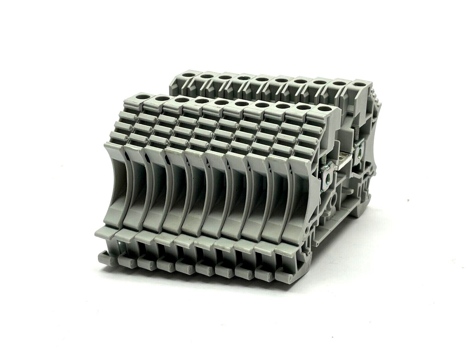 1492-J3 | Allen Bradley Terminal Block 25A 600V 2.5mm Feed Through Gray LOT OF 10 - Used - Maverick Industrial Sales