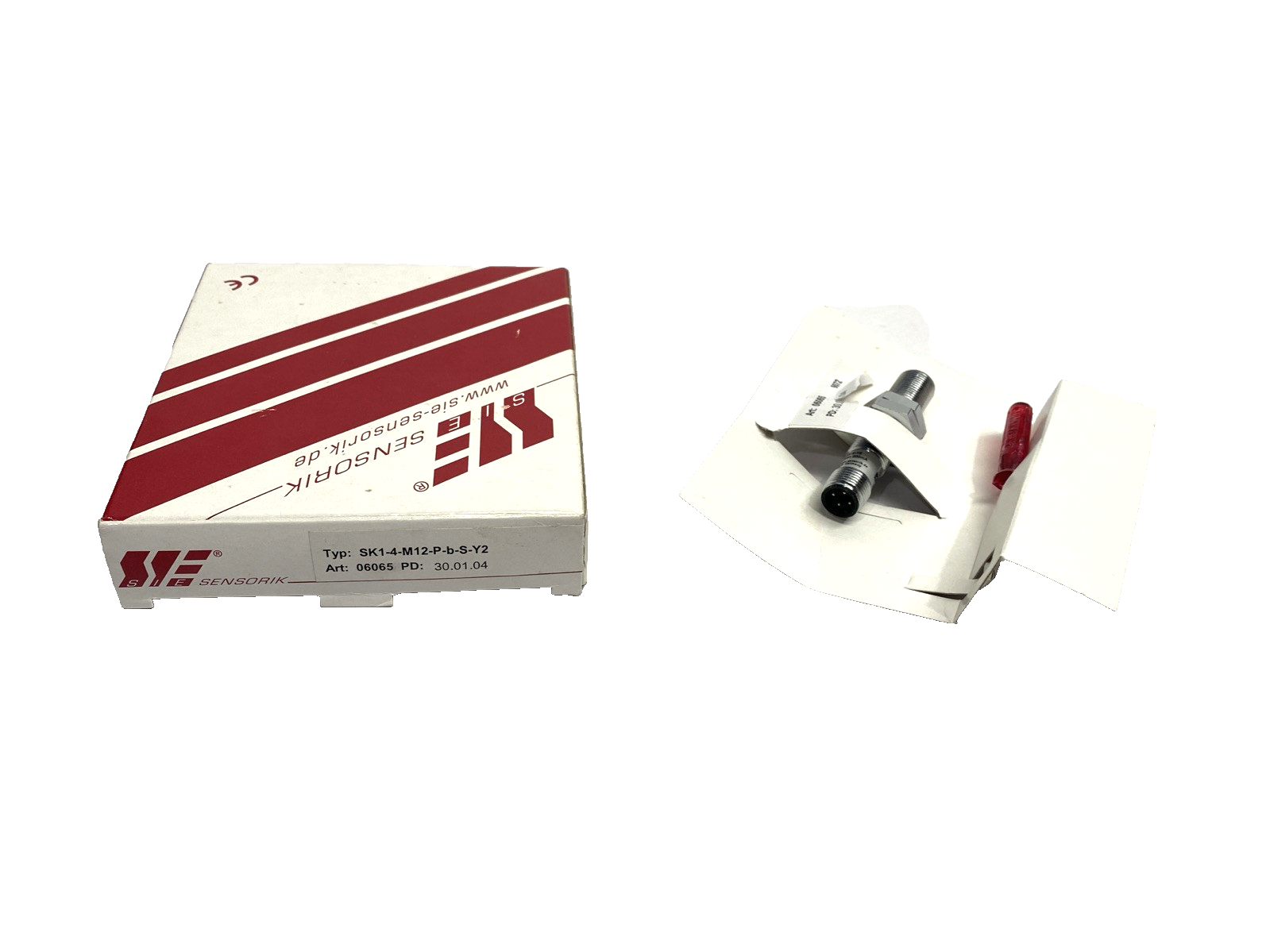 SIE Sensorik SK1-4-M12-P-b-S-Y2 Capacitive Sensor M12 06065 - Maverick Industrial Sales