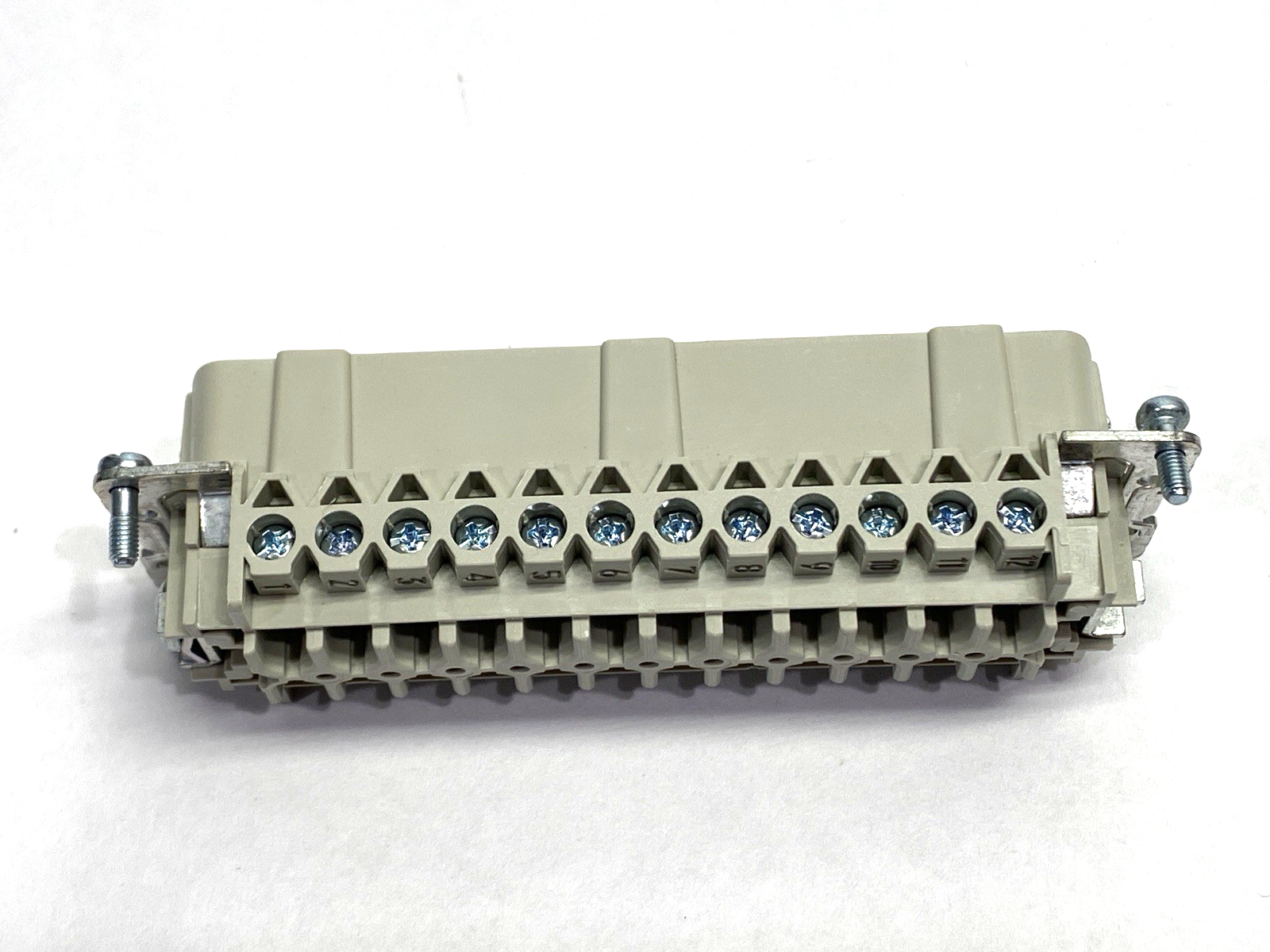 70.310.2440.0, BAS STS 24 2,5 50 | Wieland 70.310.2440.0 Male Insert Screw Type 24-Poles BAS STS 24 2,5 50 600V 16A - New Other - Maverick Industrial Sales