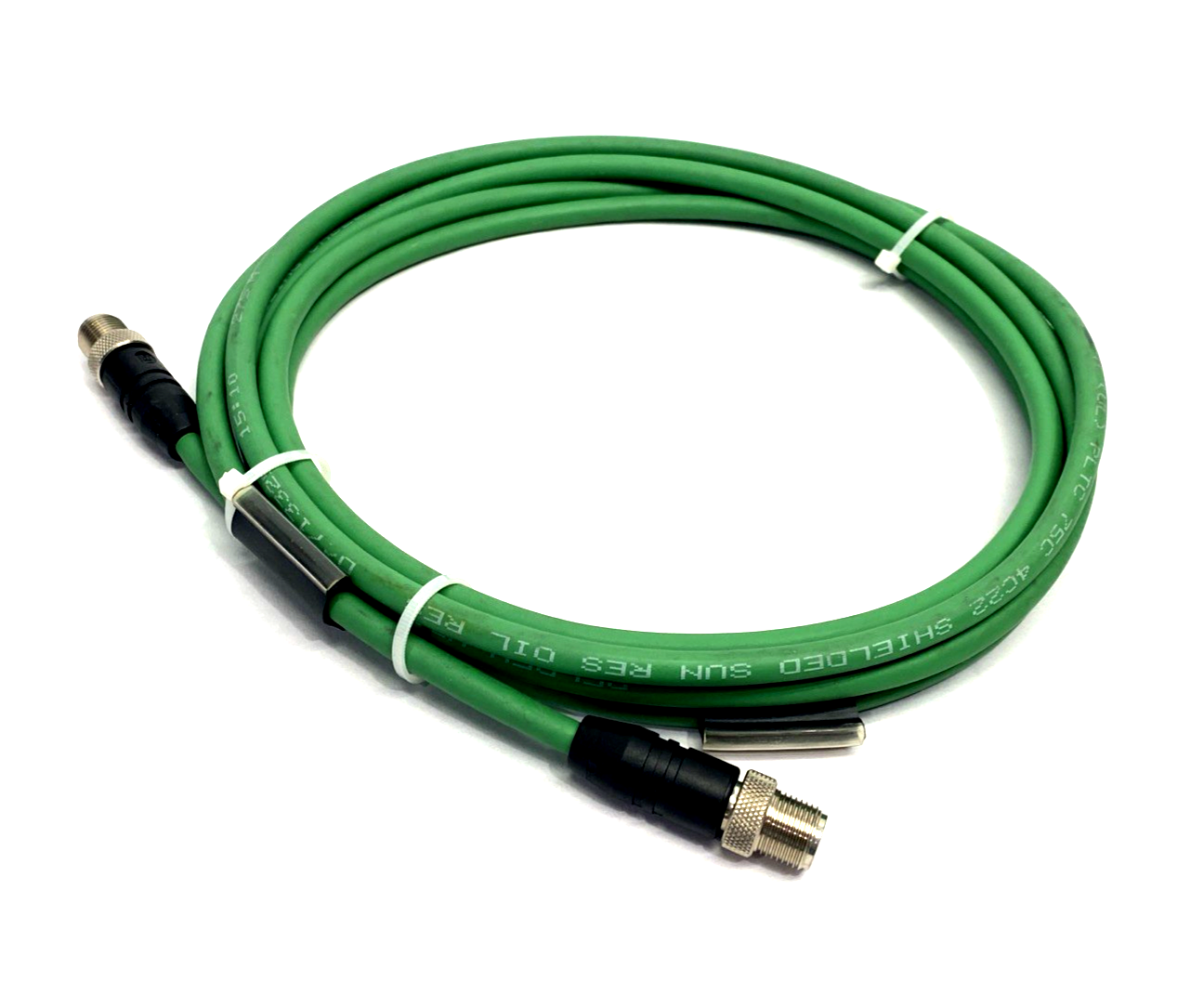 Lumberg 0985 S4742 100/3 M Profinet Double-Ended Cordset 4-Pin M12 Male 3m 4622 - Maverick Industrial Sales