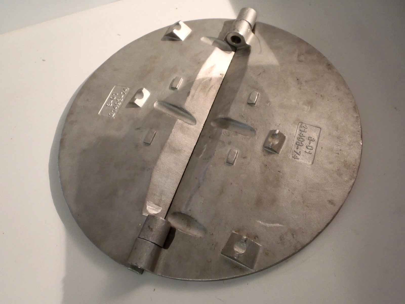 S-01 21493-74 | Flanged Double Wing SS Wafer Check Valve Disc 15-1/2" OD- New - Maverick Industrial Sales
