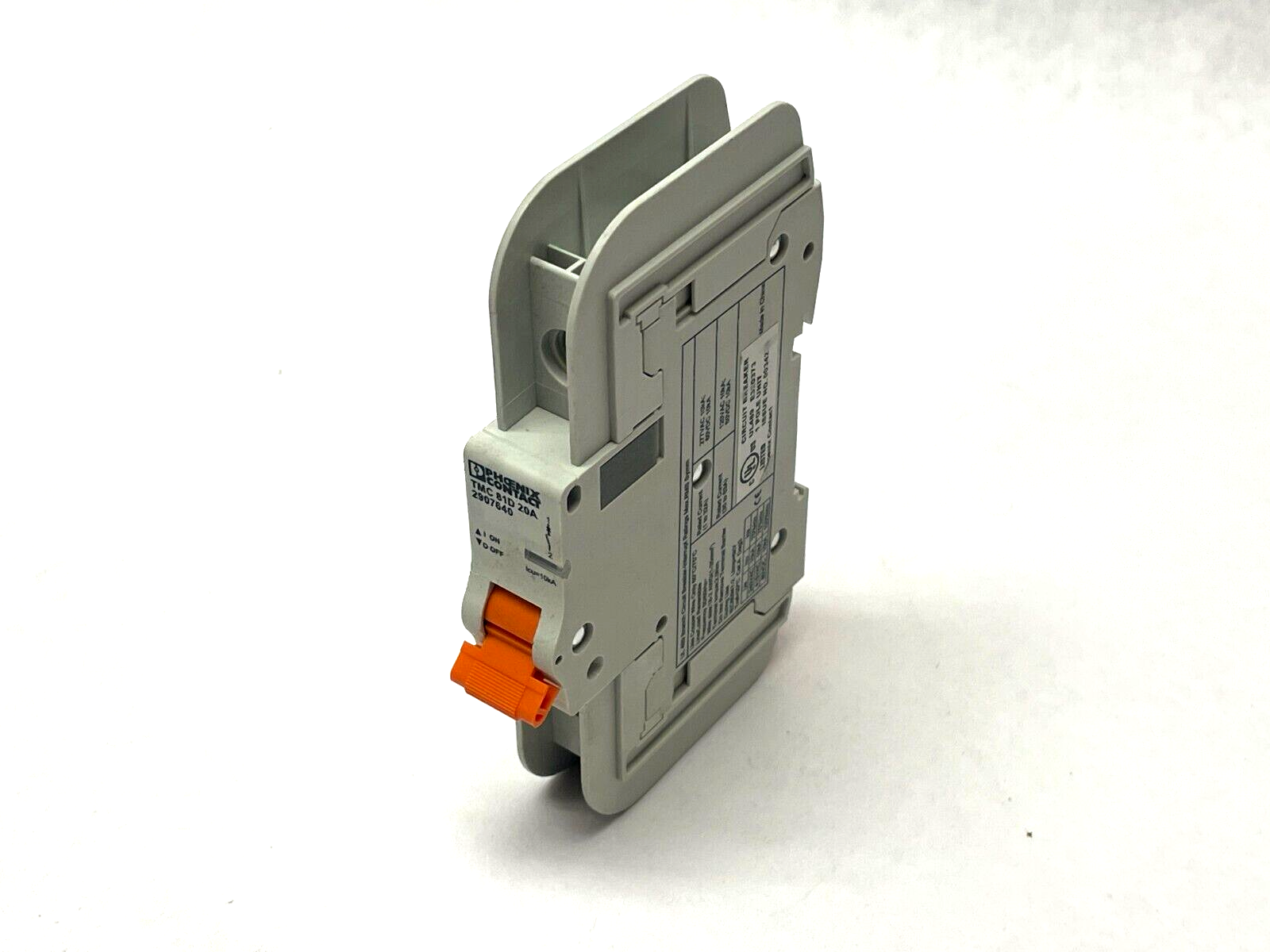 Phoenix Contact TMC 81D 20A Thermomagnetic Device Circuit Breaker 2907640 - Maverick Industrial Sales