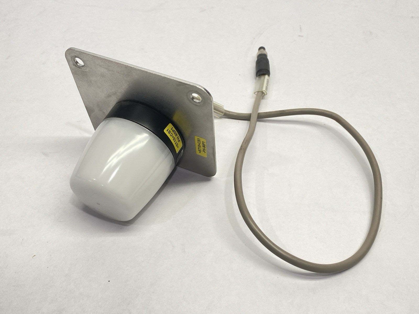 NE-M1ANN-M | Patlite Beacon Light 22" Cord M8 4-Pin 12-24VDC - Used - Maverick Industrial Sales