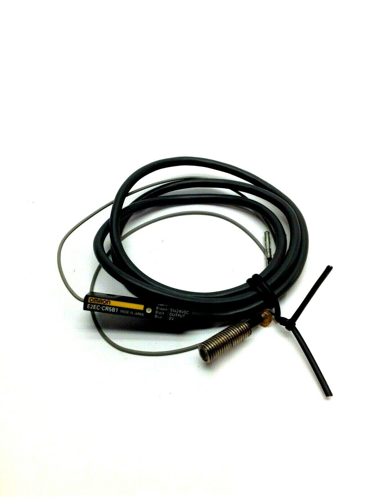 Omron E2EC-CR5B1 Inductive Proximity Switch Sensor 5-24VDC - Used - Maverick Industrial Sales