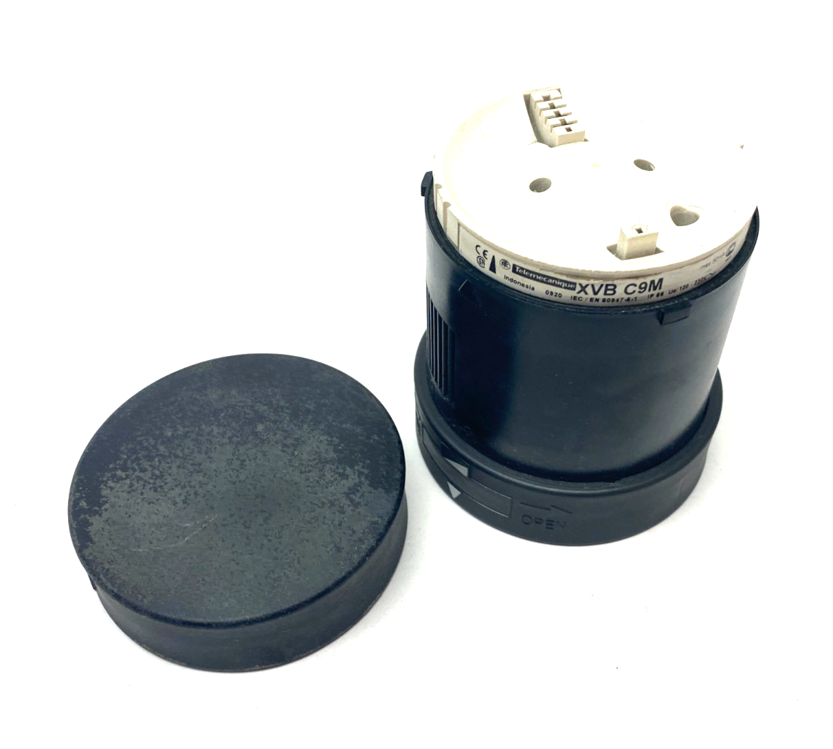 Schneider Electric XVB C9M Harmony Audible Alarm Unit + Cap 70-90dB 084597 - Maverick Industrial Sales