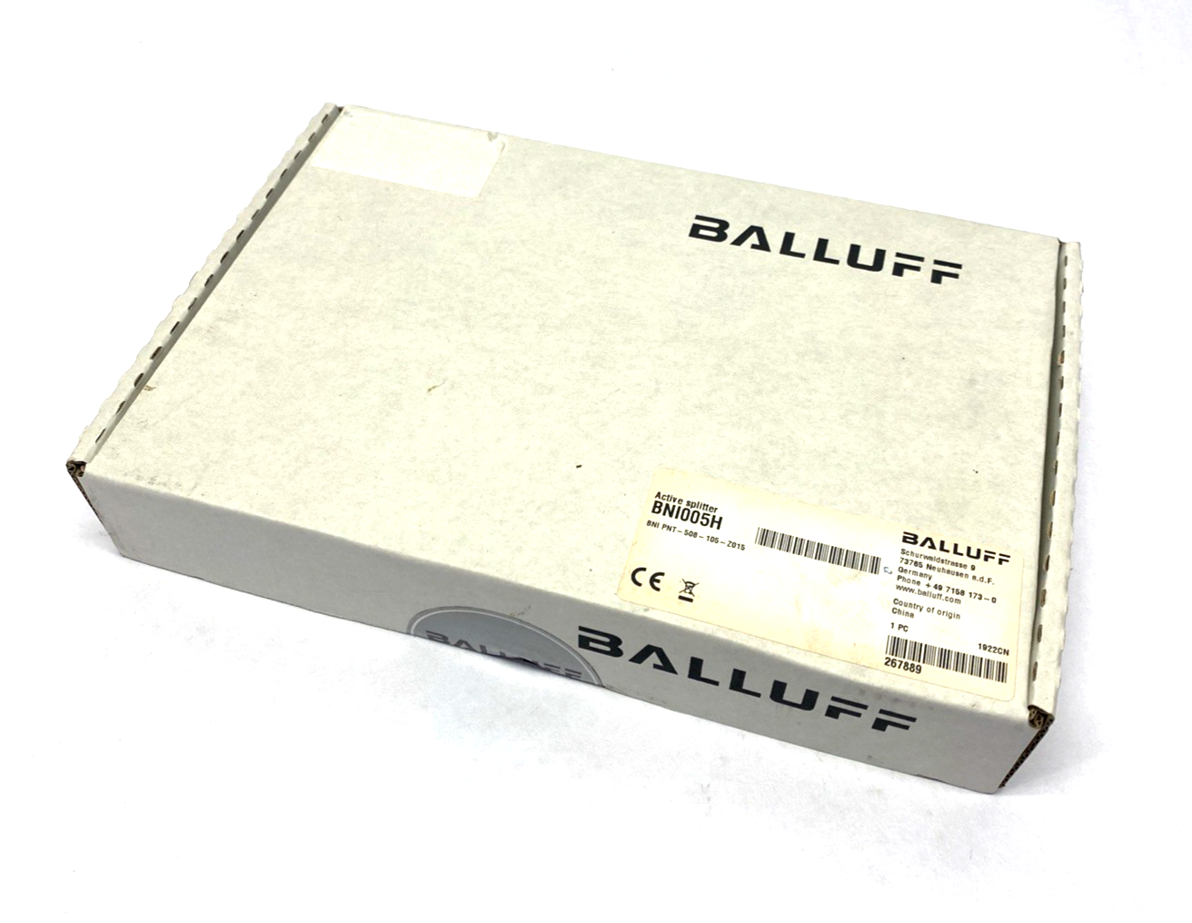 BNI005H, BNI PNT-508-105-Z015 | Balluff BNI005H Active Splitter I/O-Link Master Block BNI PNT-508-105-Z015 - New - Maverick Industrial Sales