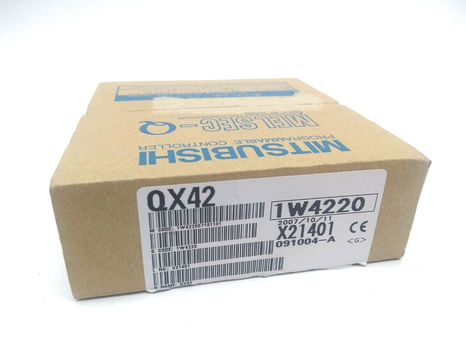 Mitsubishi Melsec-Q QX42 1W4220 64 Point Input Module 24VDC Sink DC Input - New - Maverick Industrial Sales