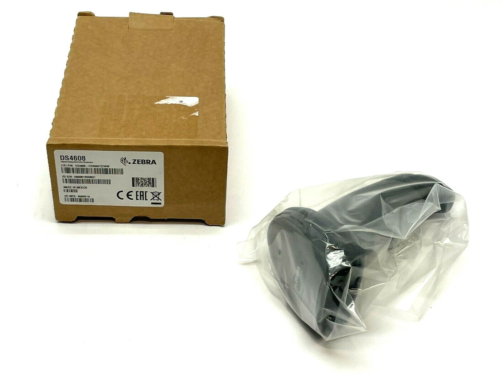 Zebra DS4608-HD00007ZZWW Area Imager High Density Barcode Scanner 1D/2D - Maverick Industrial Sales