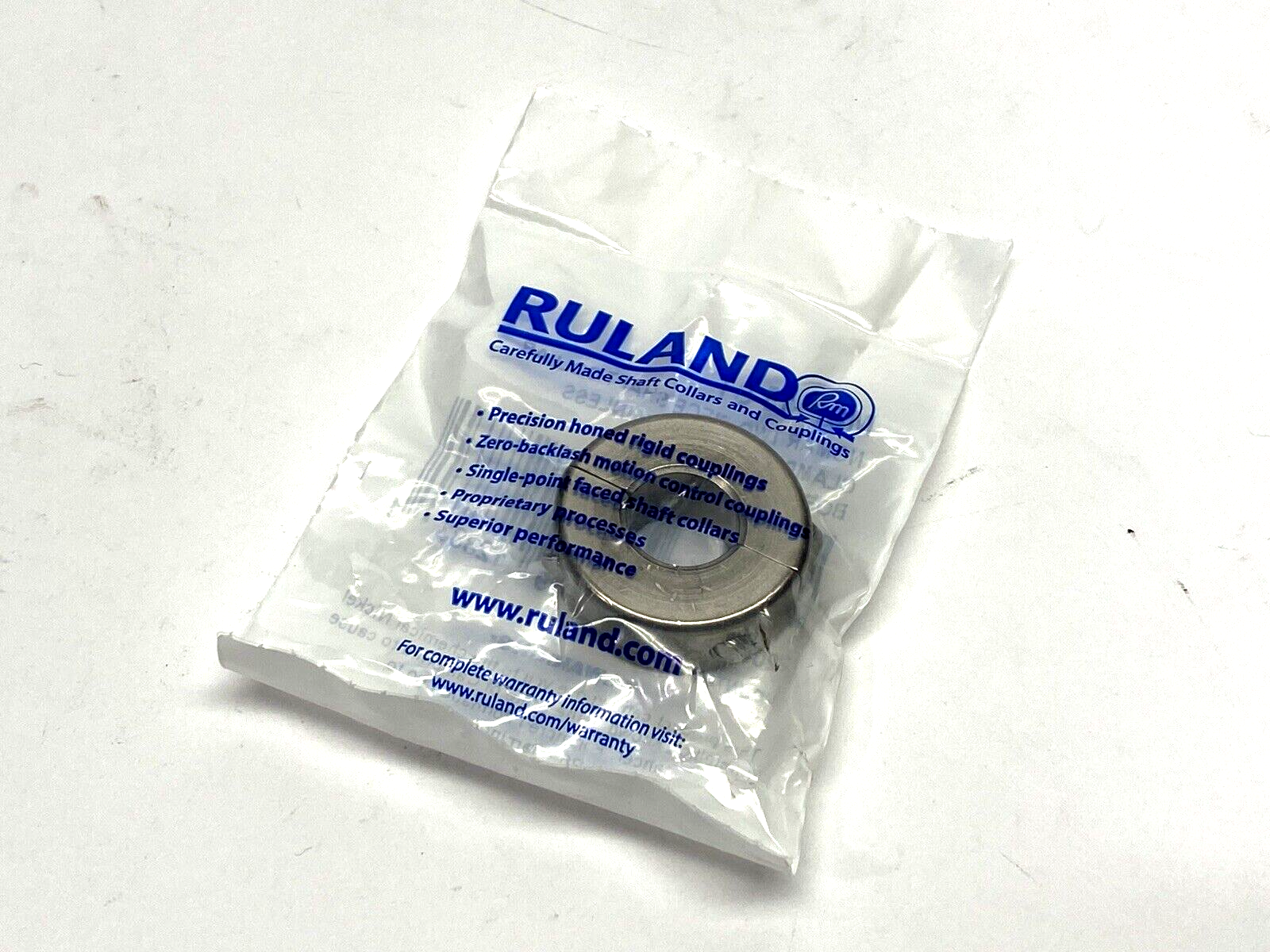 MSP-15-ST | Ruland 15mm Two-Piece Shaft Collar 34mm OD 13mm Width - New - Maverick Industrial Sales