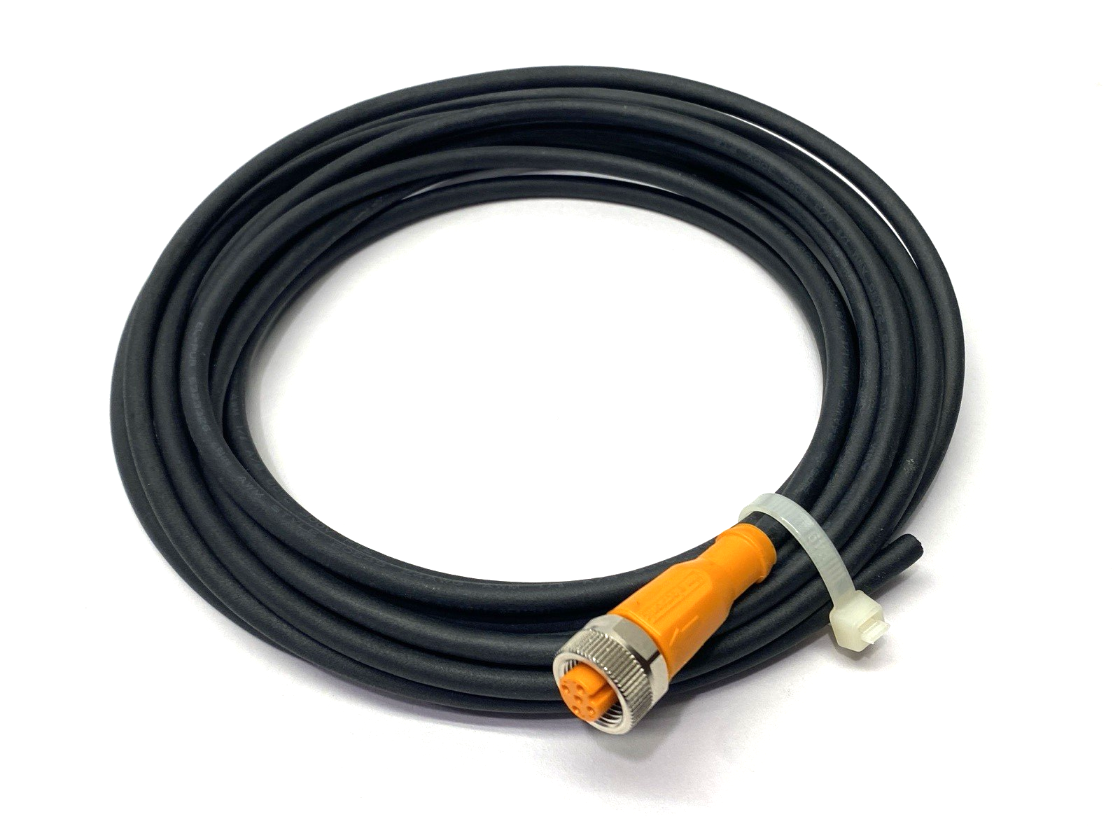 ifm AD0GH050MSS0005K05 Single-Ended Cable M12 Female Connector EVC545 CUT TO 4M - Maverick Industrial Sales