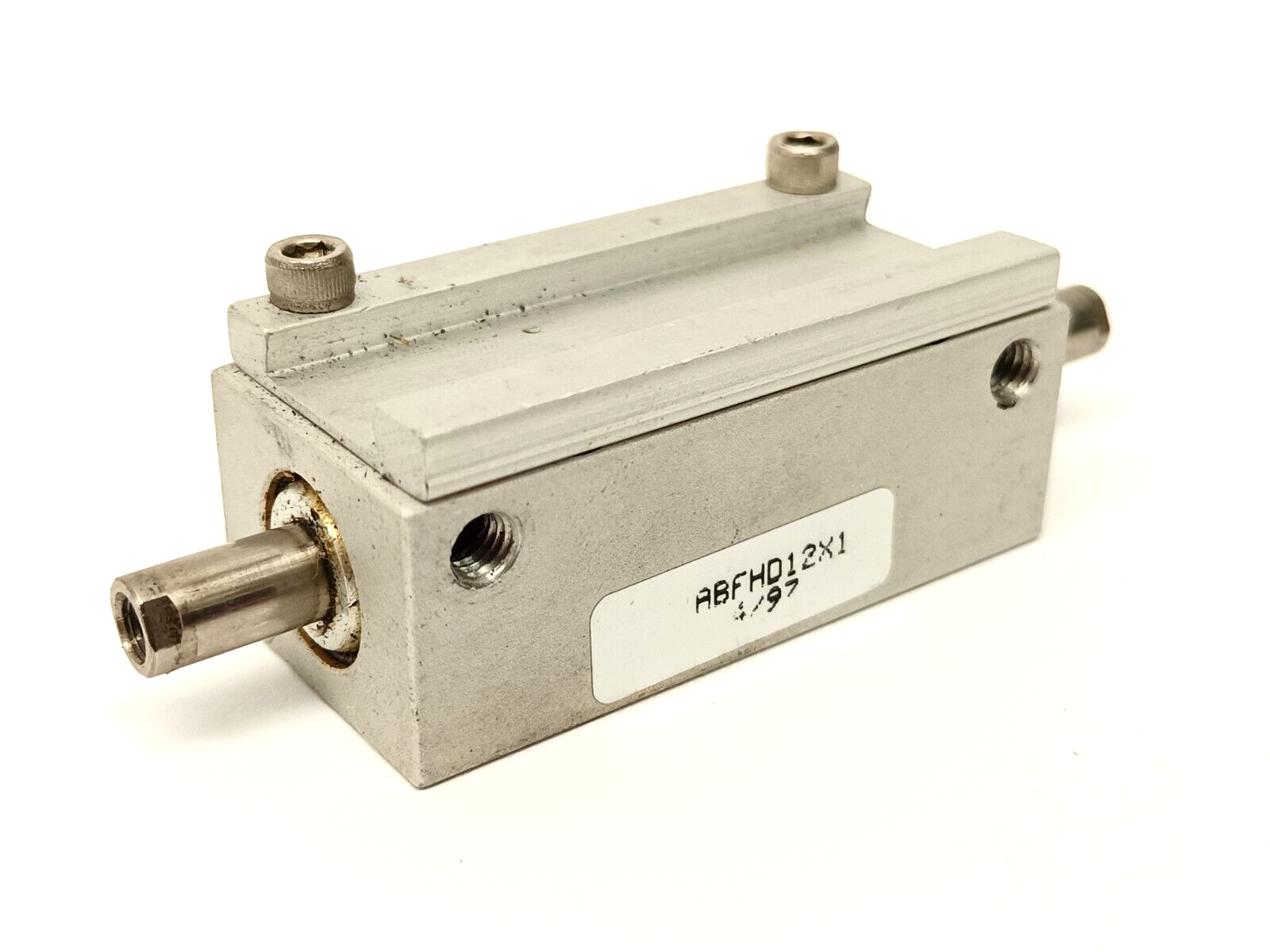 Compact Air Products ABFHD12X1 Pneumatic Cylinder 1/2" Bore 1" Stroke - Used - Maverick Industrial Sales