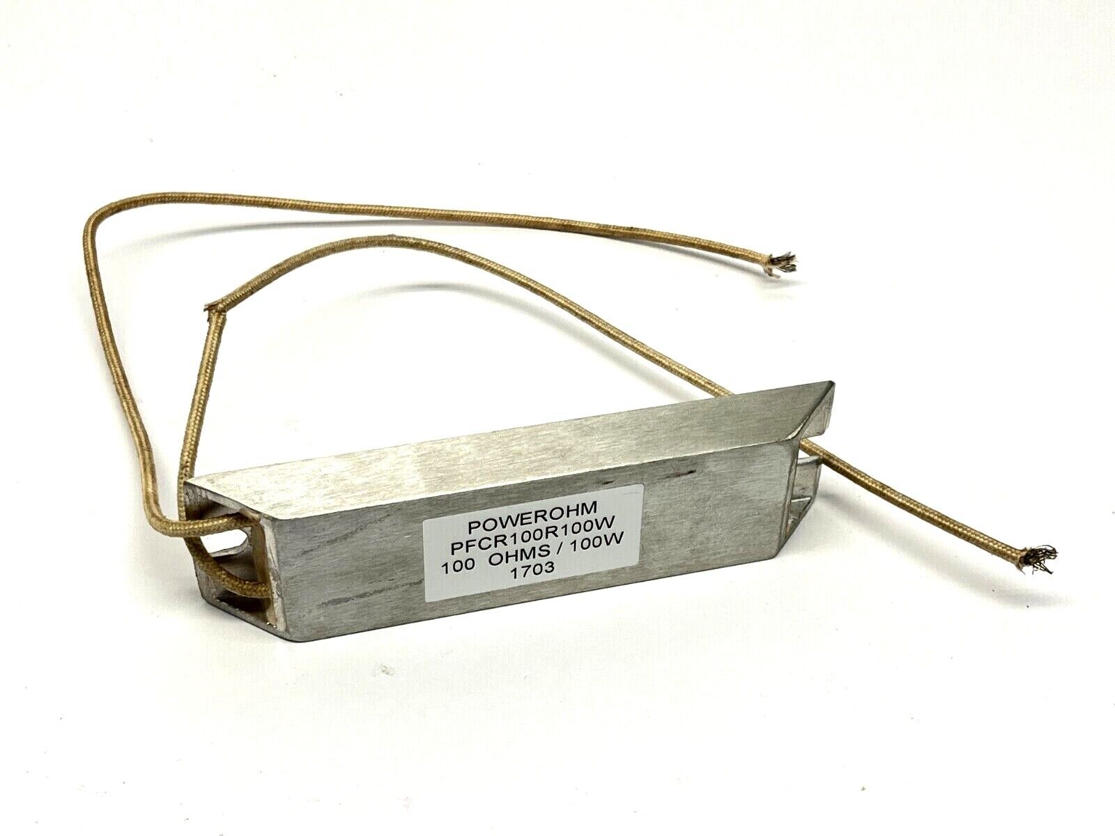 PFCR100R100W | Allen Bradley PowerOHM Braking Resistor 100 Ohms 100W - Used - Maverick Industrial Sales